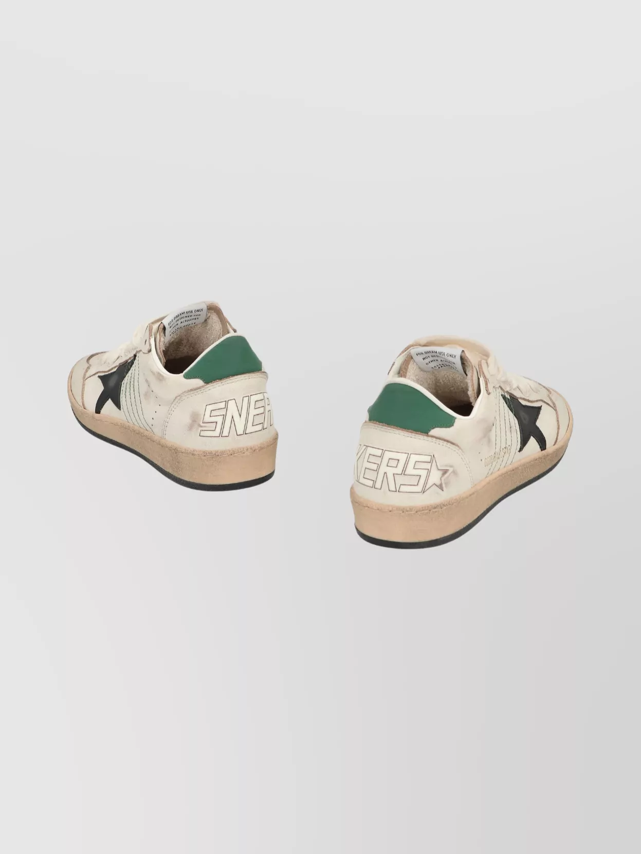 Golden Goose Contemporary Low-top Sneakers Leather Detail In Animal Print
