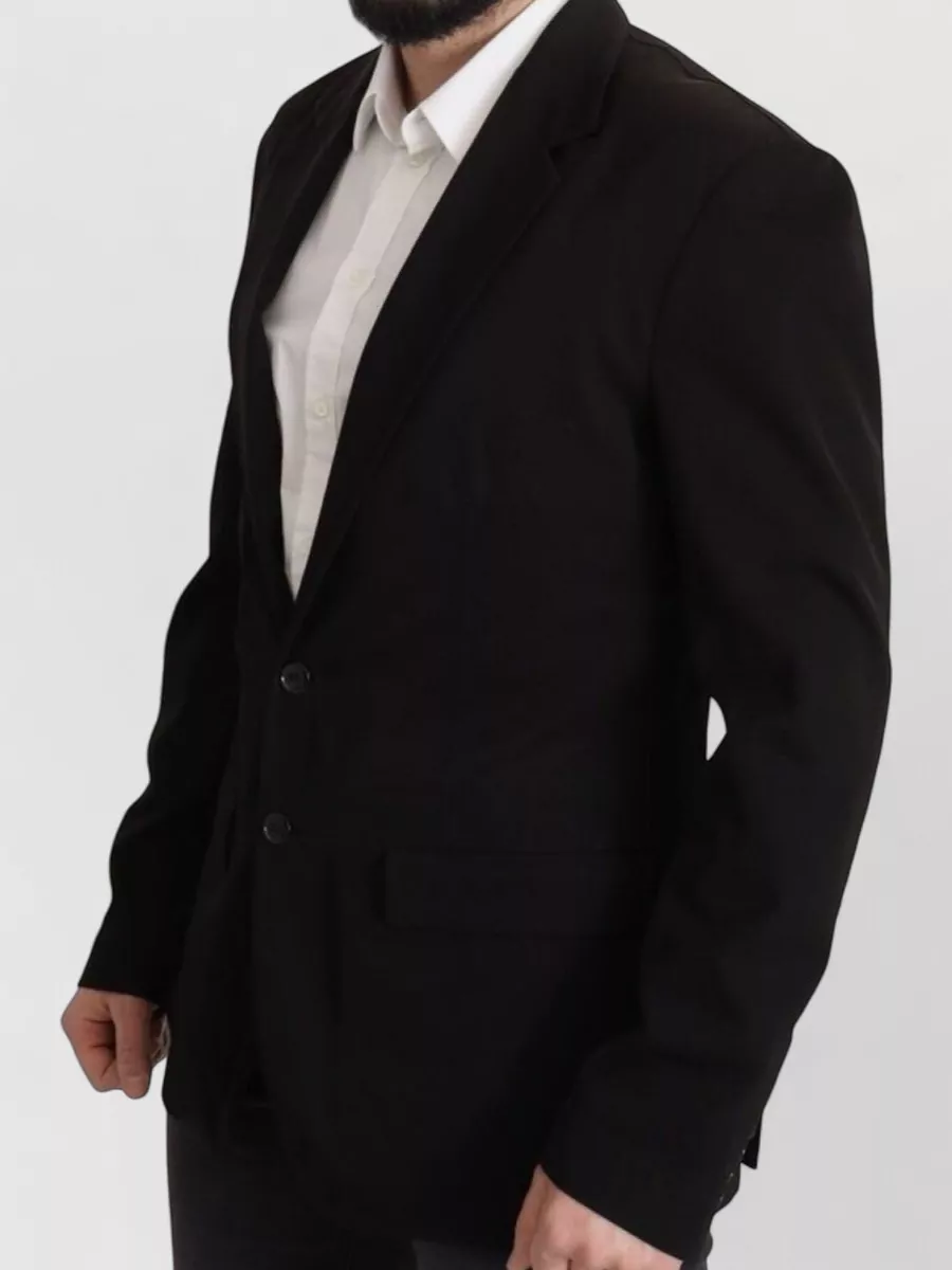 Dolce&Gabbana Virgin Wool Single-Breasted Blazer