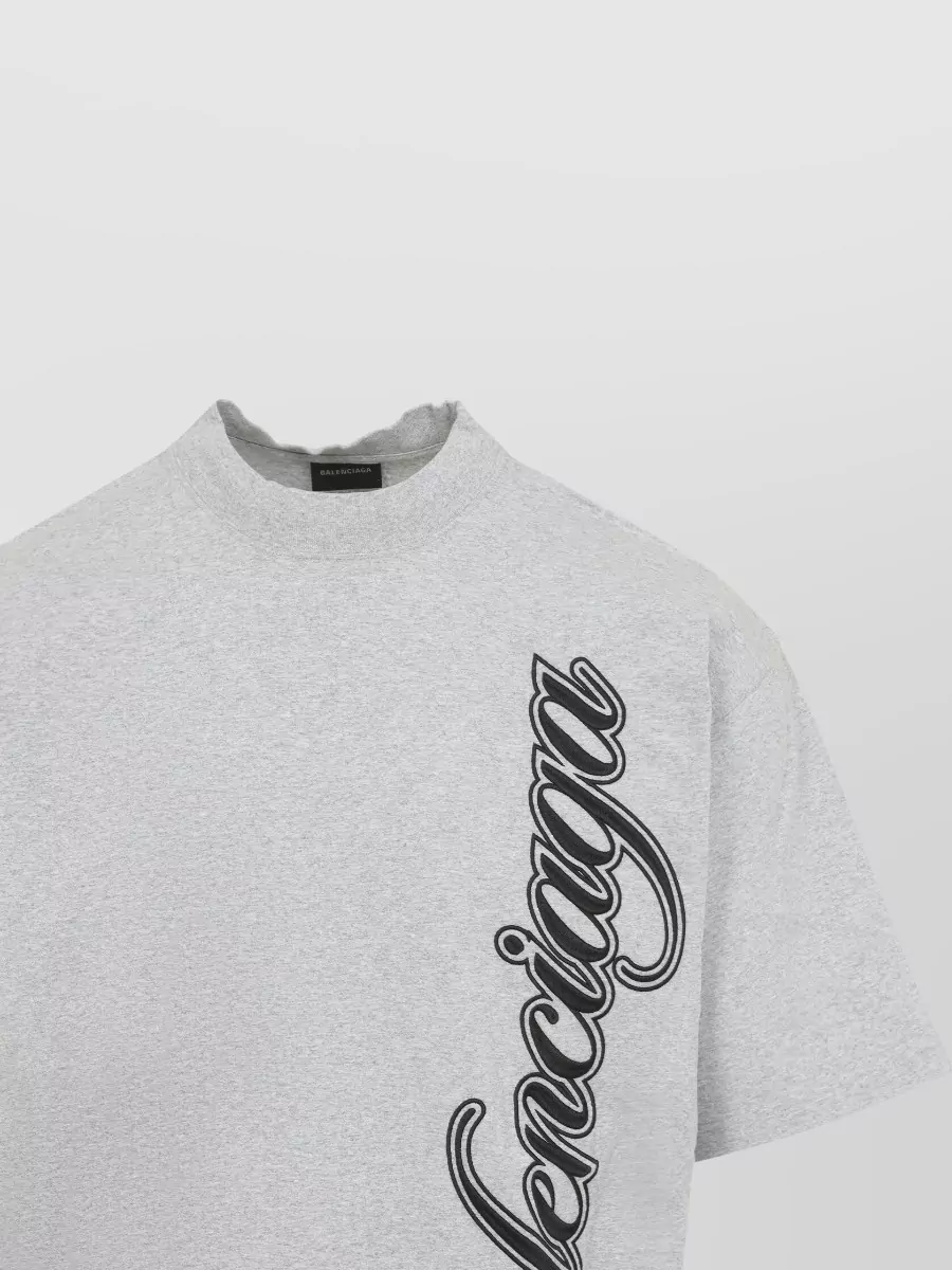 Balenciaga Cotton Medium Fit T-Shirt