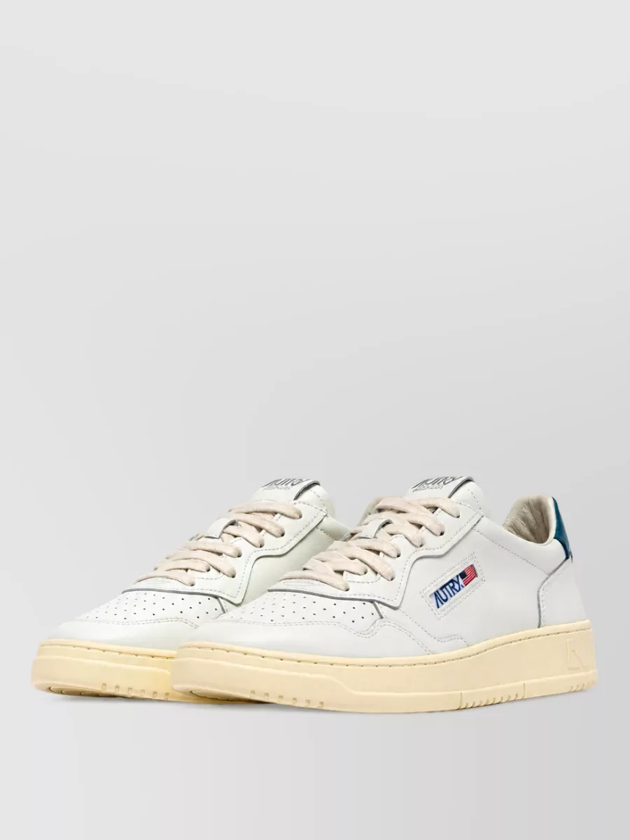 Autry Leather Lace-Up Sneakers