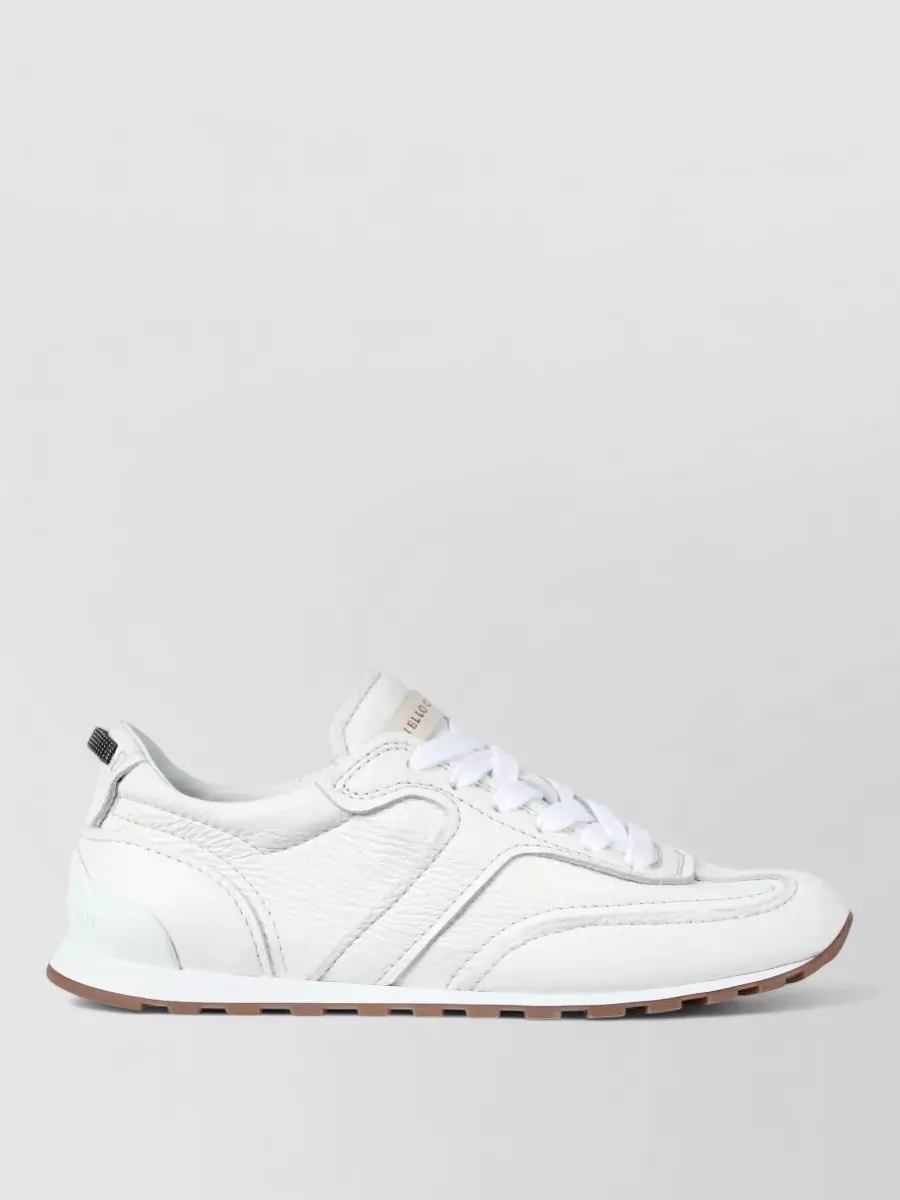 Brunello Cucinelli Leather Low-Top Sneakers