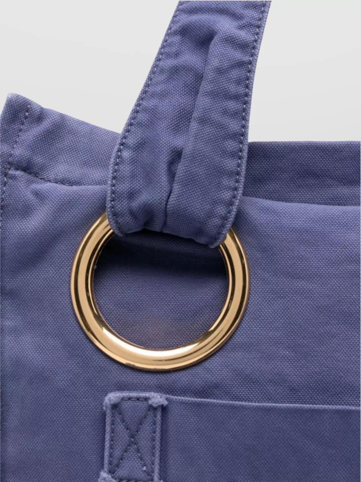 Chloé Beach Tote Bag Eyelets Oversized