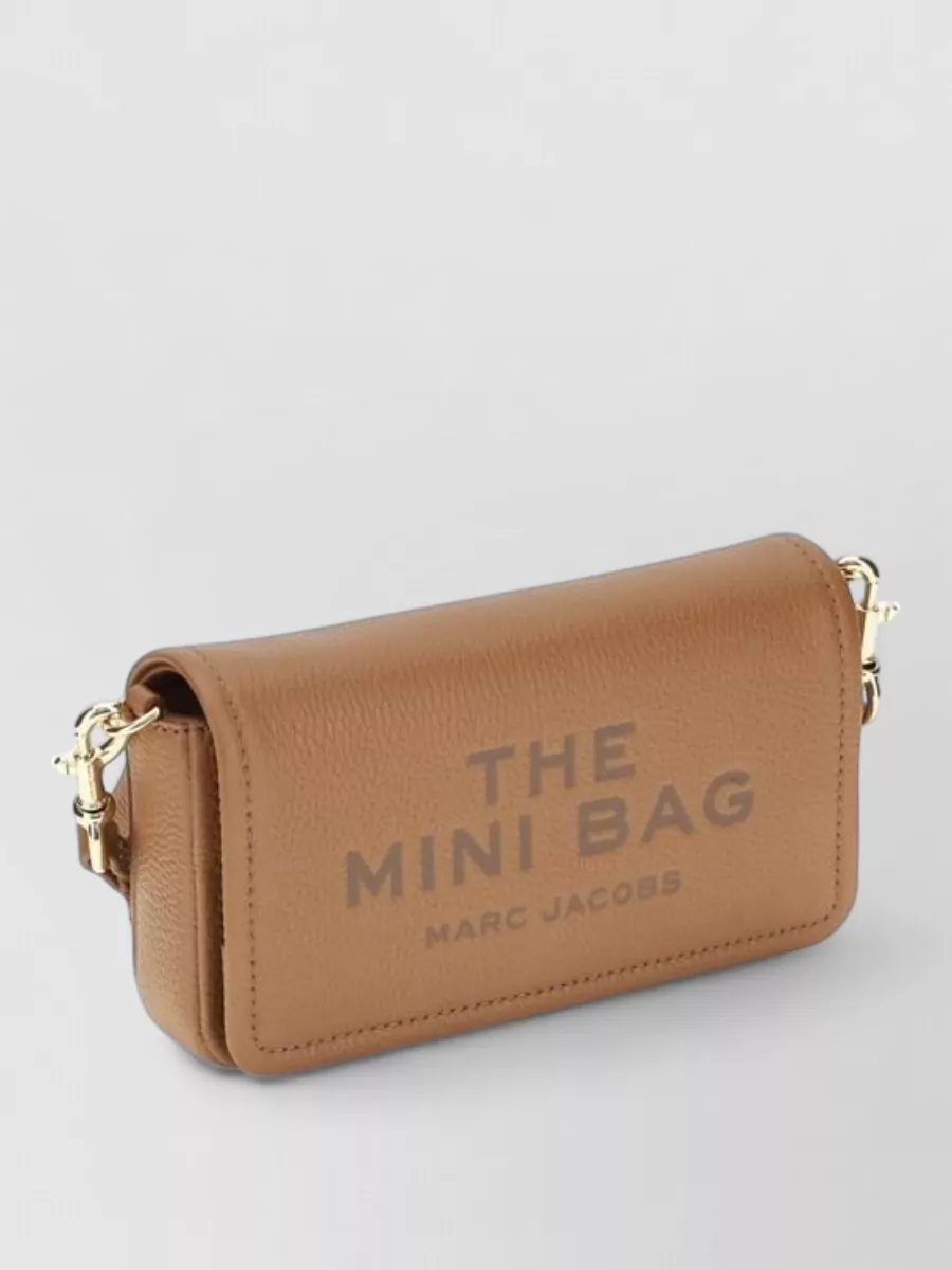 Marc Jacobs Leather Chain-Strap Mini Crossbody Bag