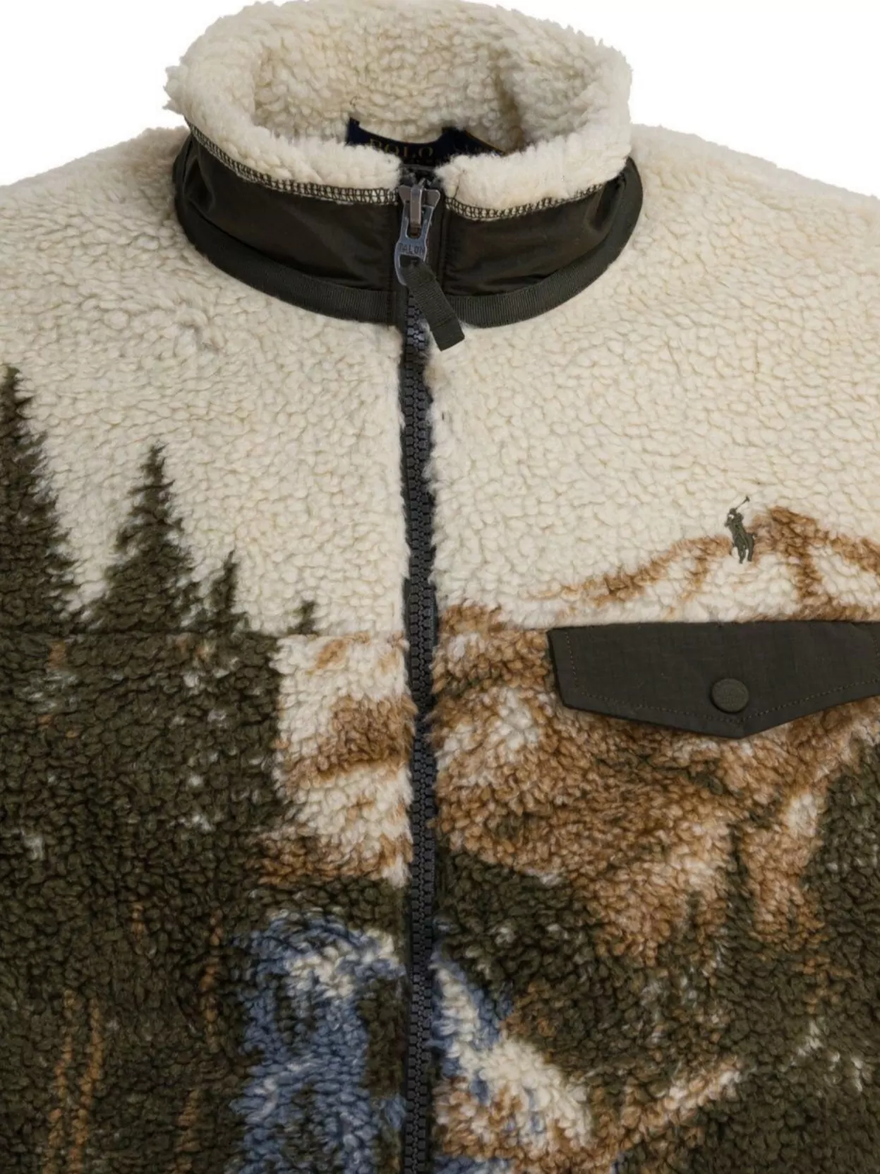 Polo Ralph Lauren Scenic High Collar Fleece Outerwear