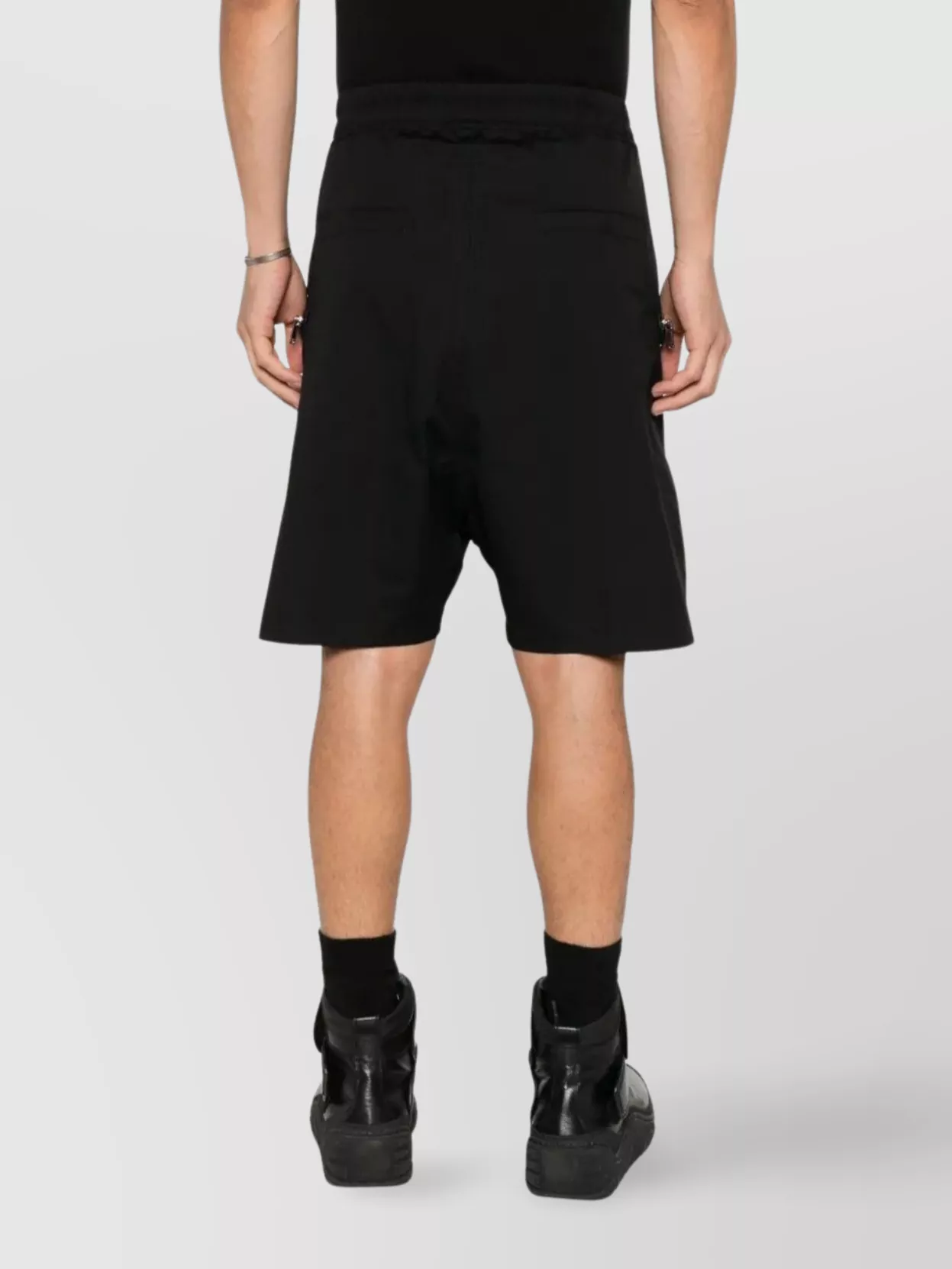 Rick Owens Bauhaus Bela Shorts Eyelet Accents