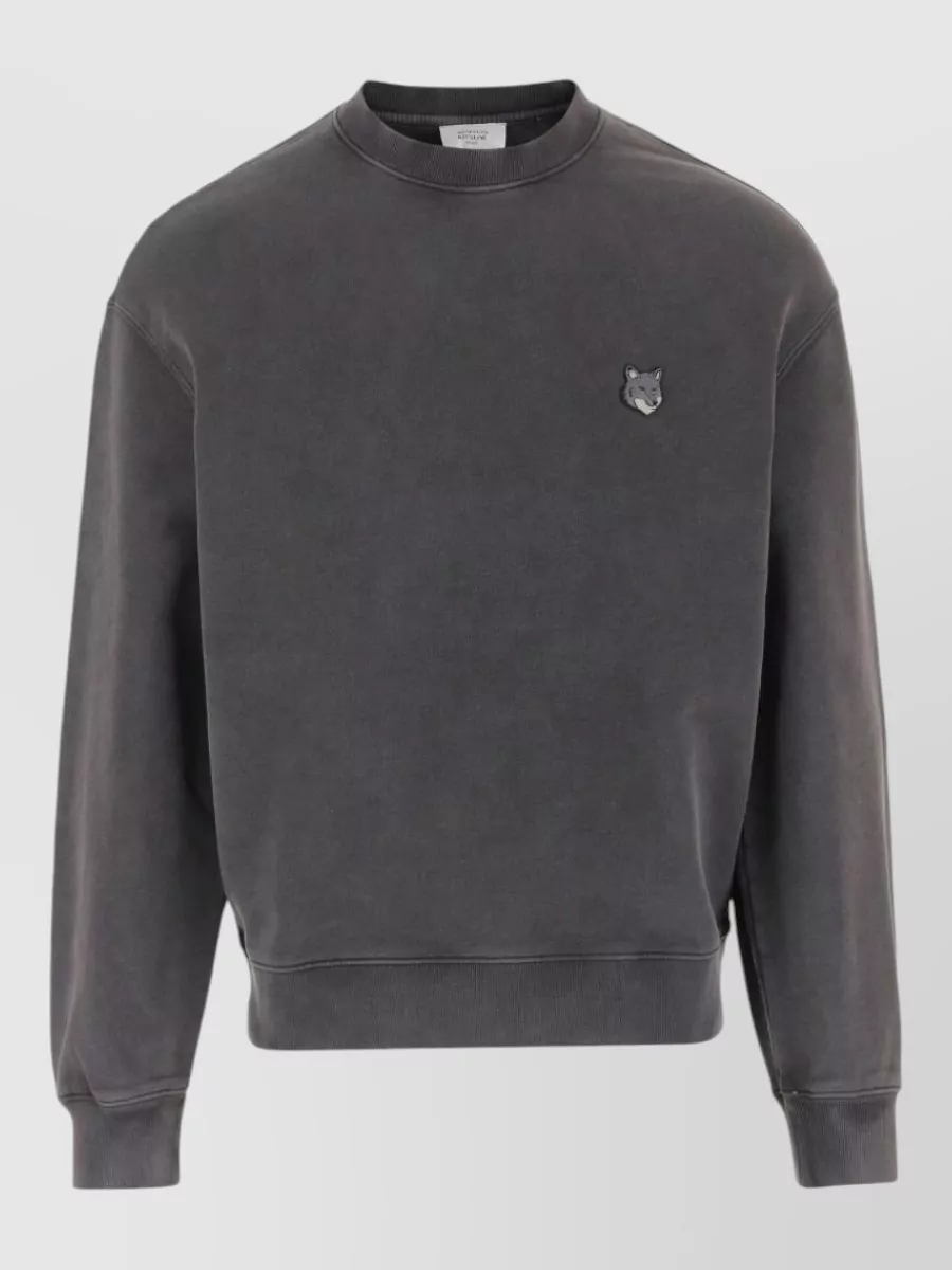 Maison Kitsuné cotton crewneck sweatshirt