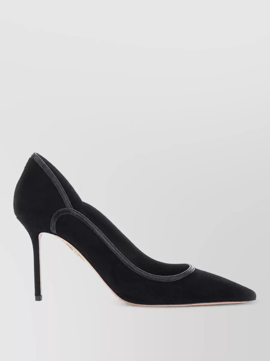 Aquazzura Suede Leather Pumps