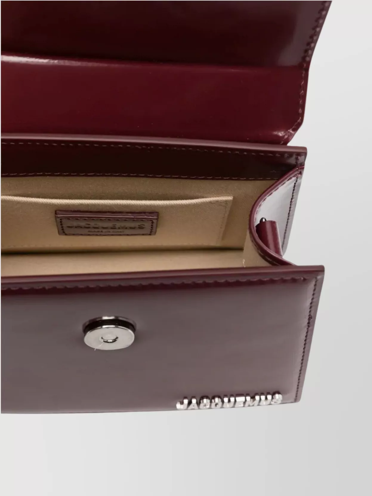 Jacquemus Medium Structured Tote Buckle Detail