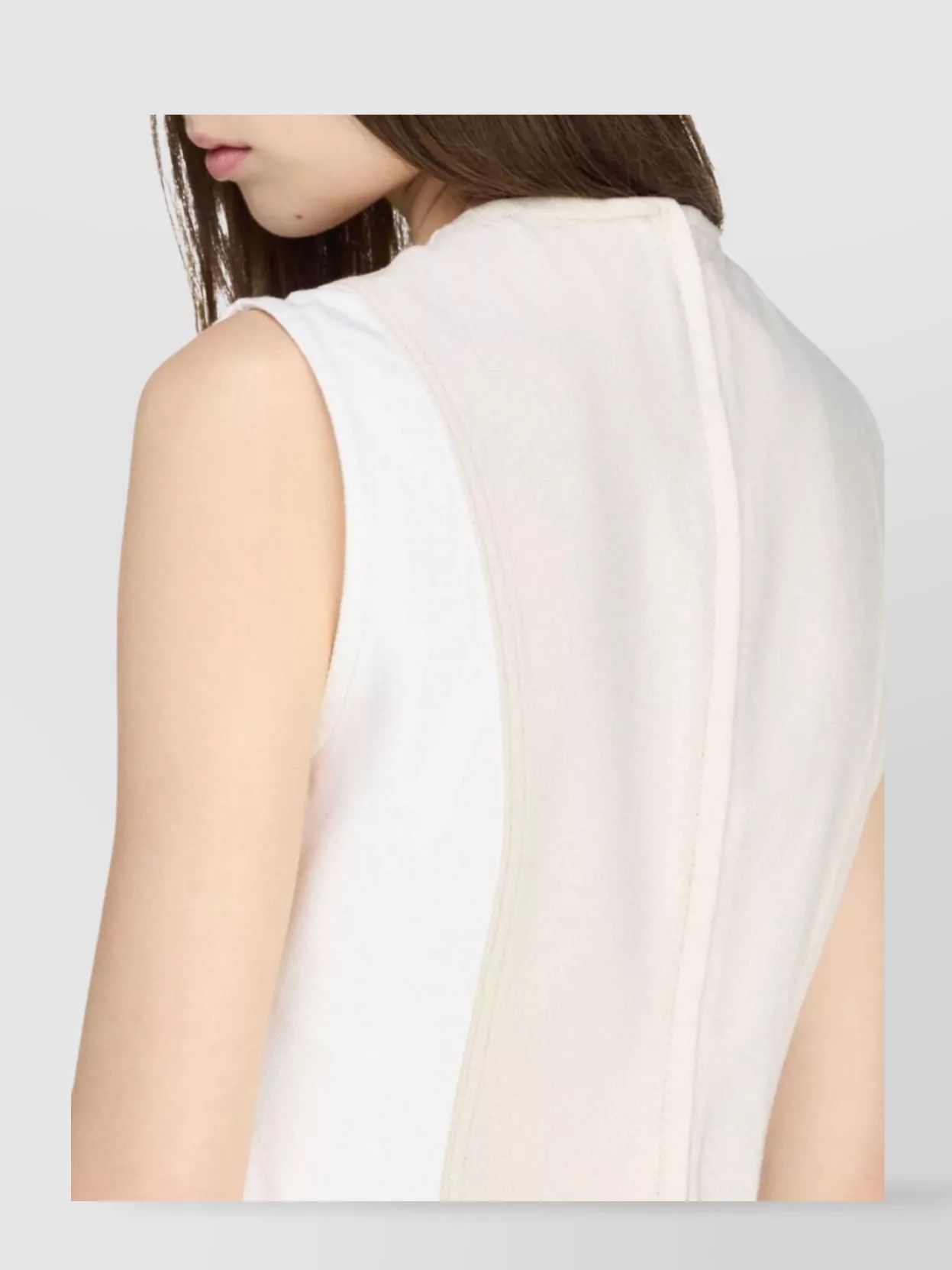 Jw Anderson Crew Neck Knee Length Dress