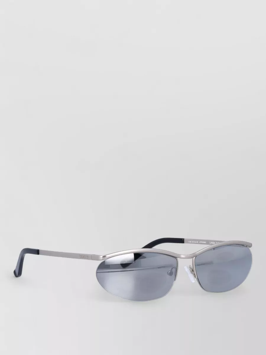 The Attico Oval Sunglasses