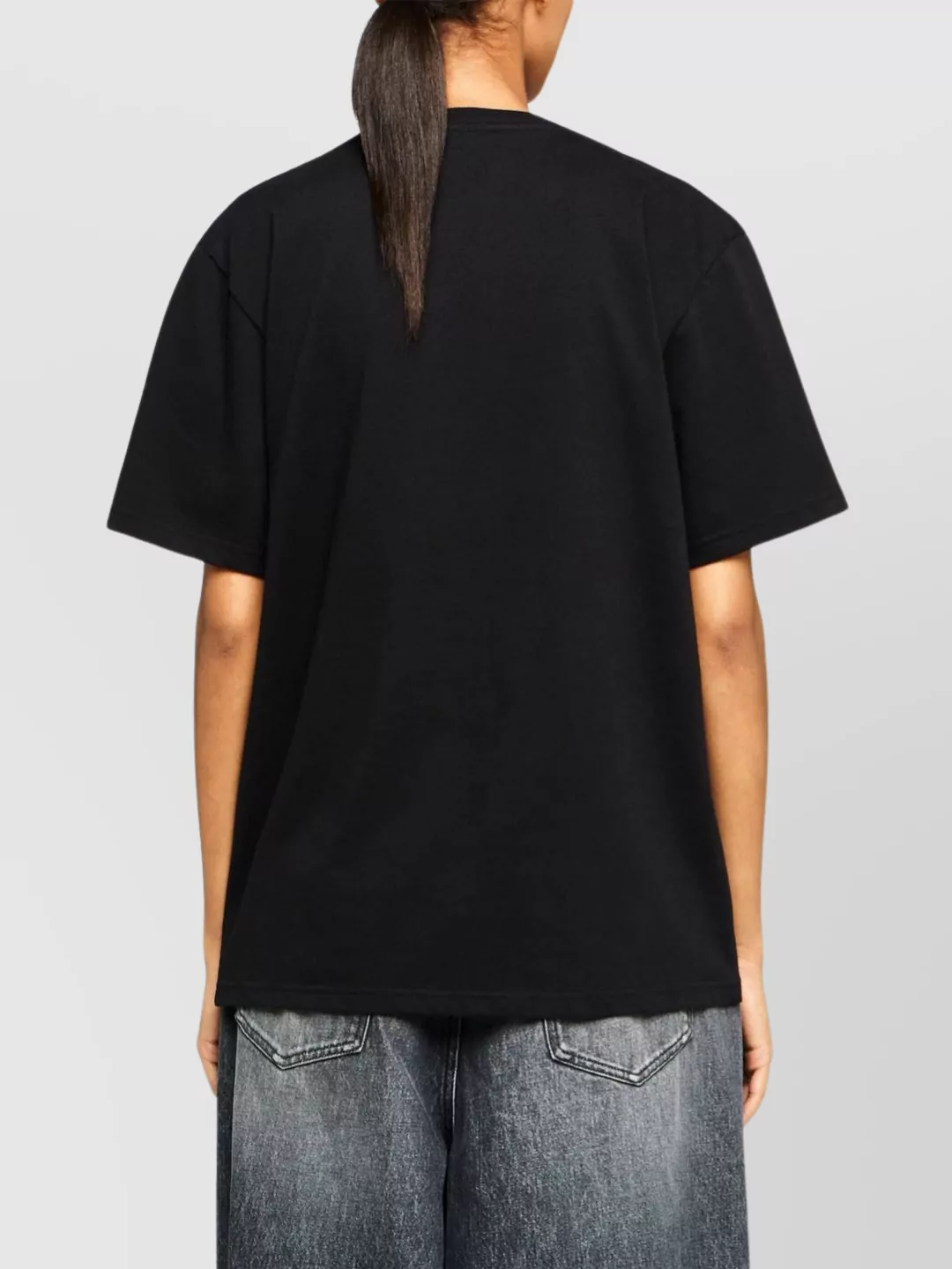 Jw Anderson Embroidered Logo Crew Neck T-Shirt