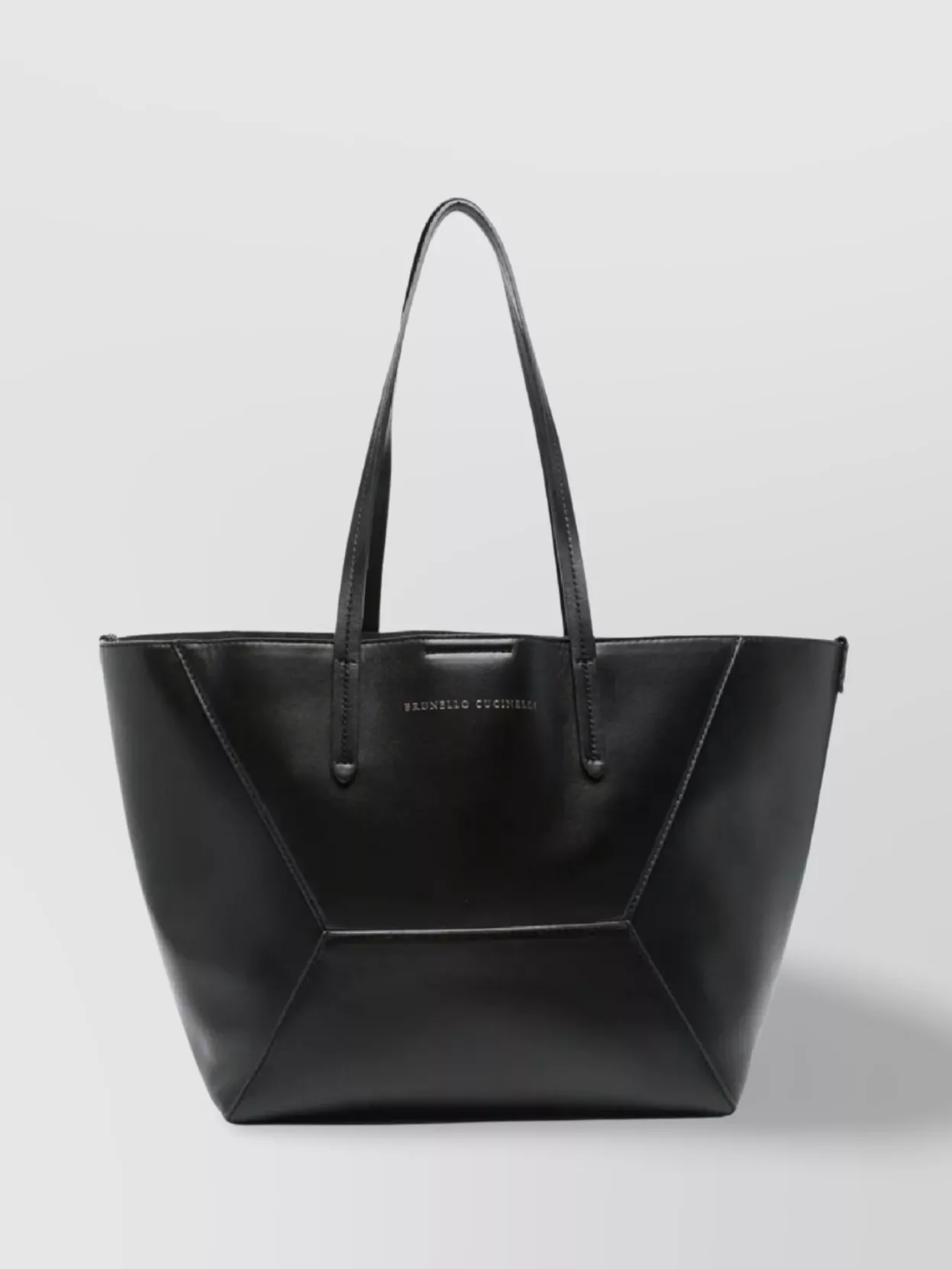 Brunello Cucinelli Top Handle Shoulder Bag In Black