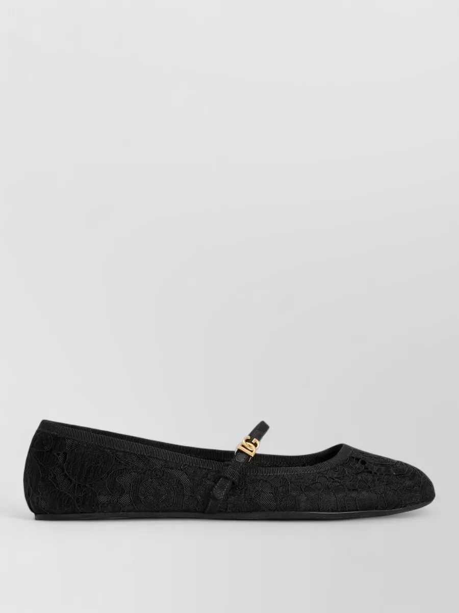 Dolce&Gabbana Lace Ballerina Shoes