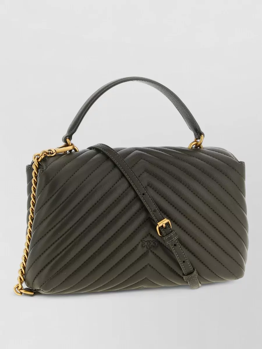 Pinko Love Bag Puff Leather Shoulder Bag