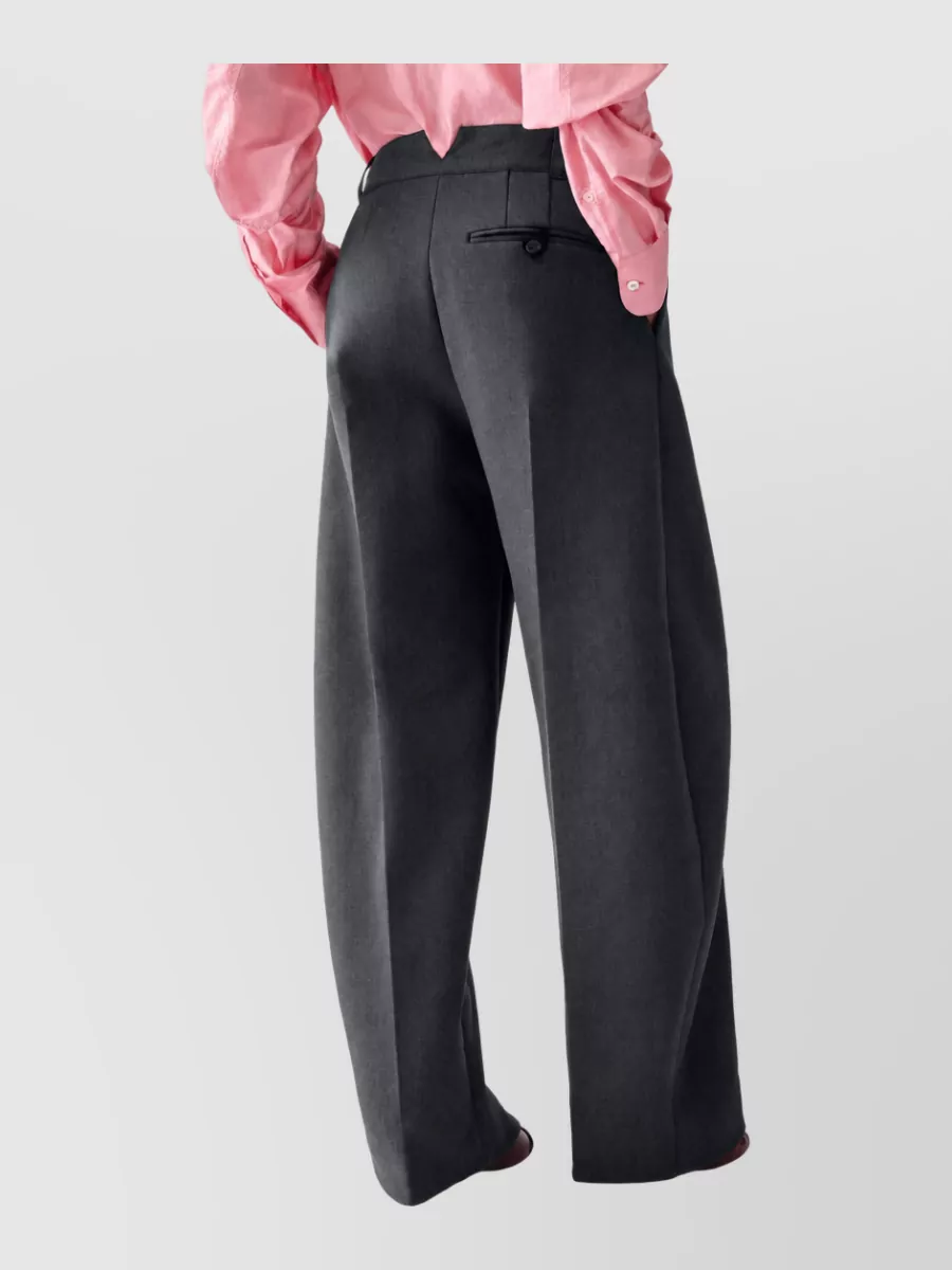Jacquemus High-Rise Straight-Leg Trousers