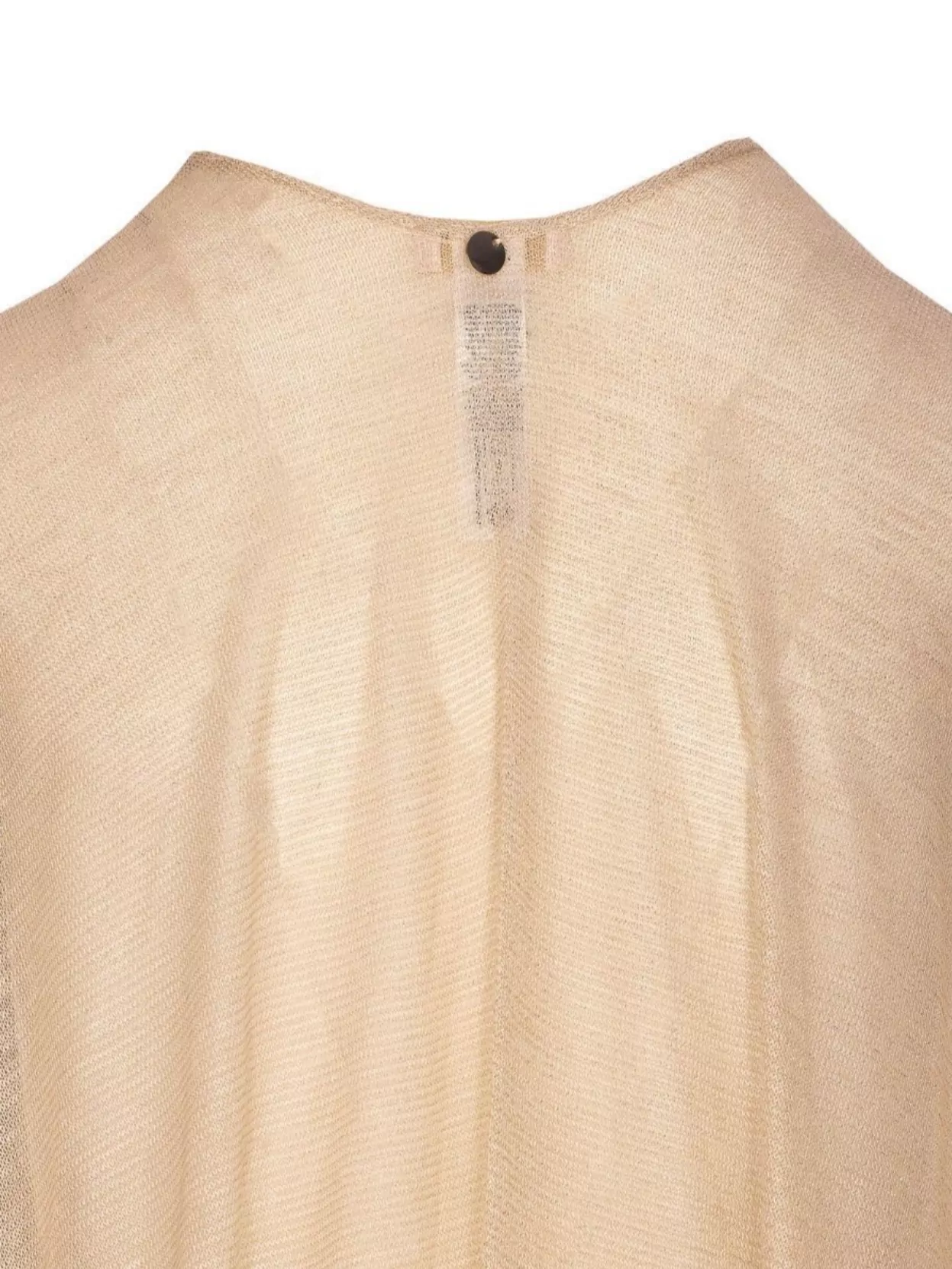 Liu •jo Poncho Sheer Fabric Long Sleeves