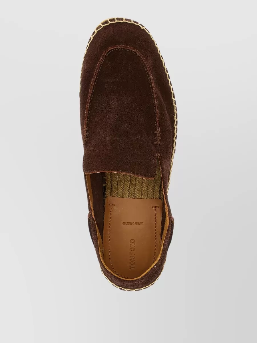 Tom Ford Leather Espadrilles