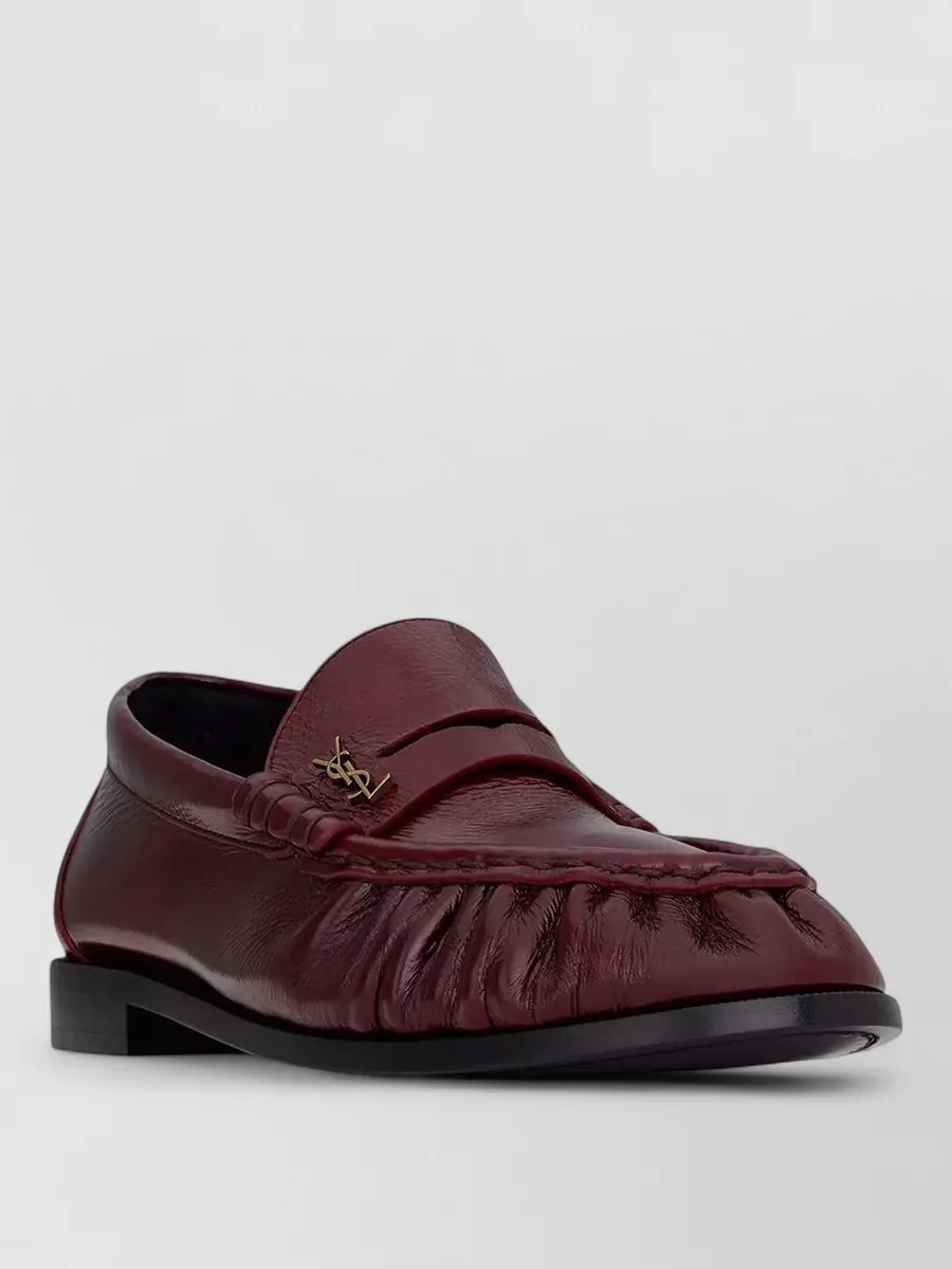 Saint Laurent leather loafers