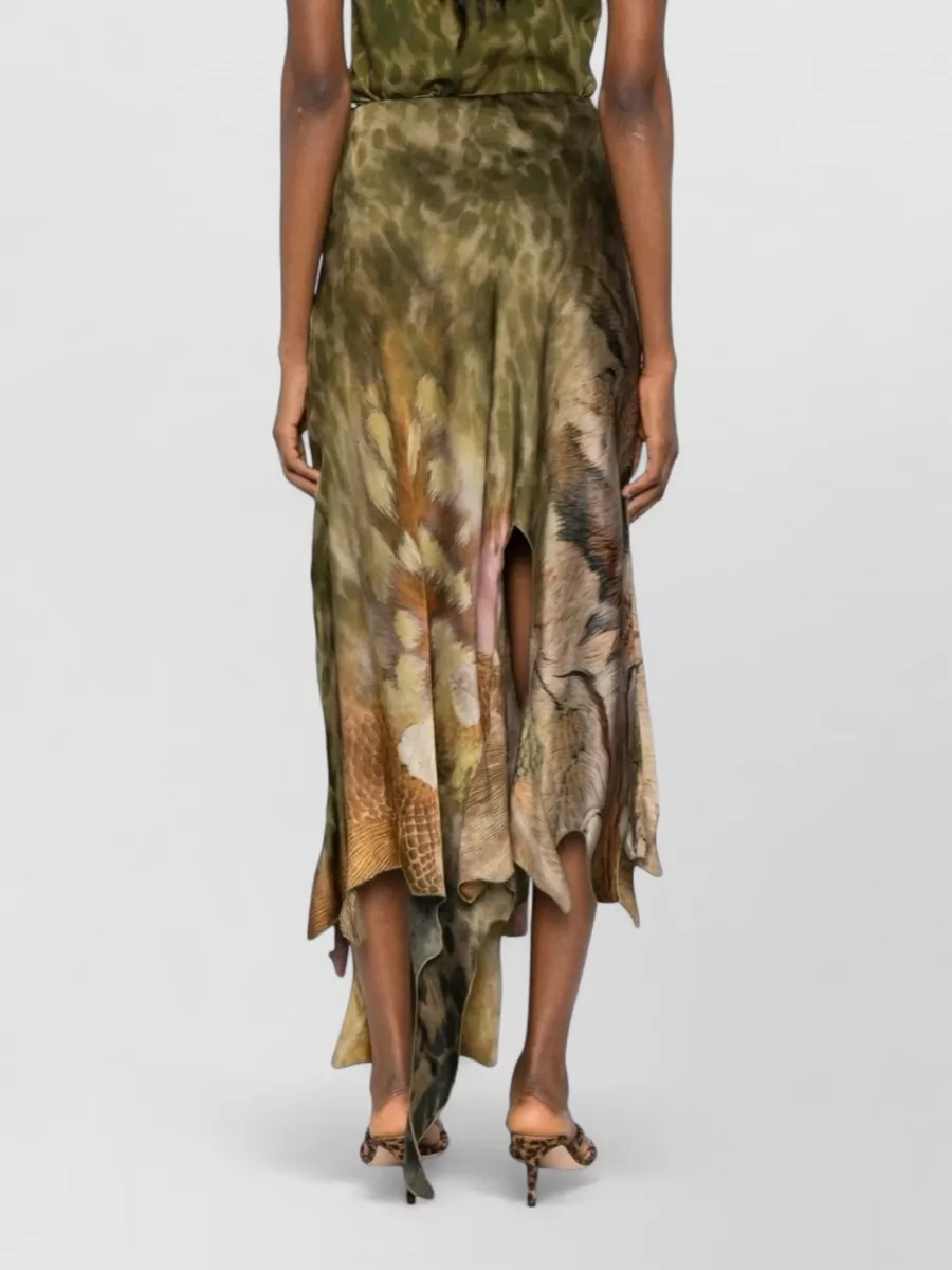 Diesel Asymmetric Midi Skirt