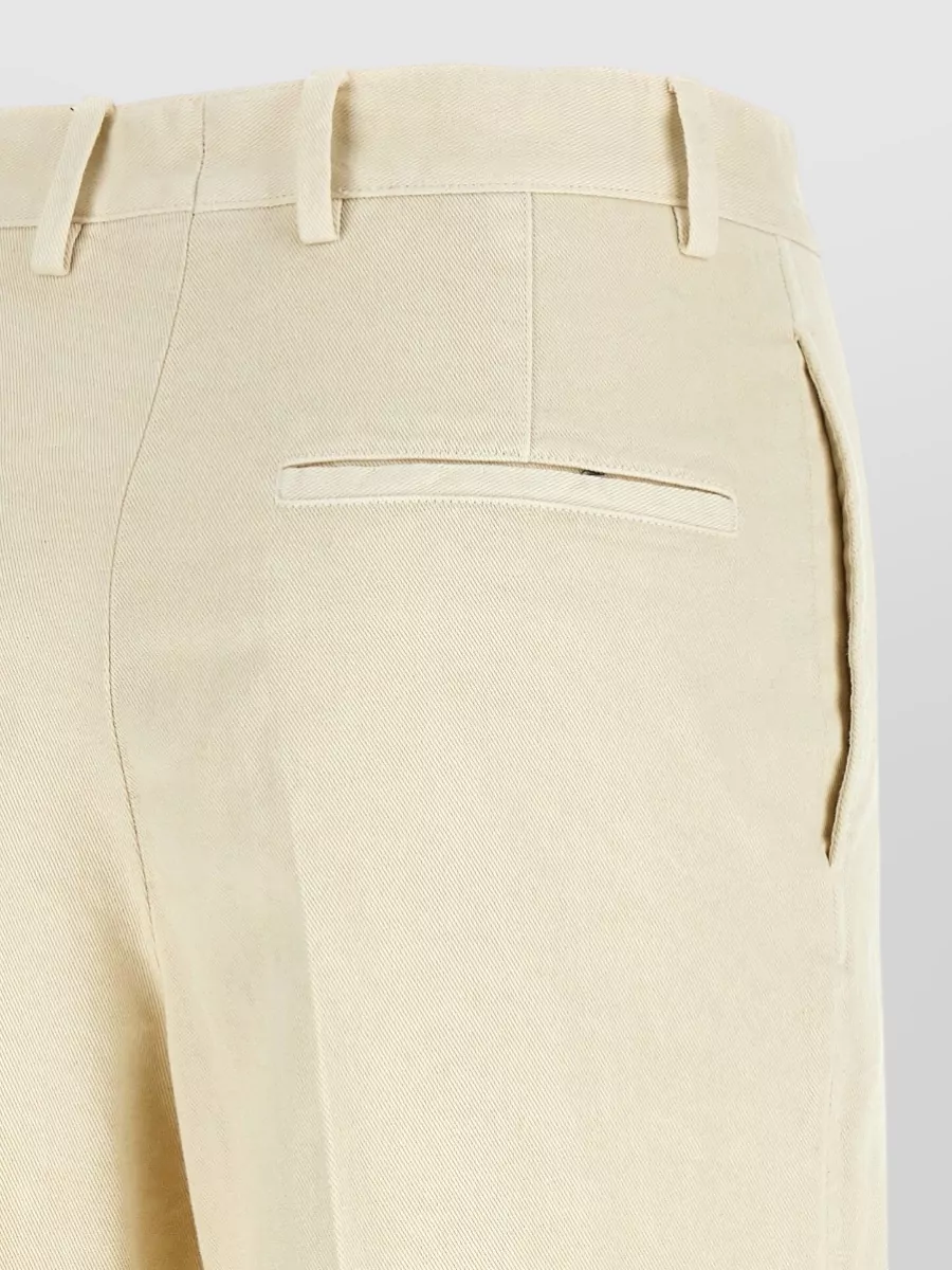 Dries Van Noten Cotton Tapered-Leg Straight Trousers