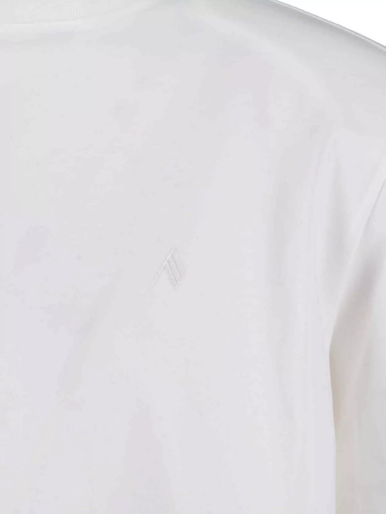 The Attico Short Sleeve Mock Neck Top Design