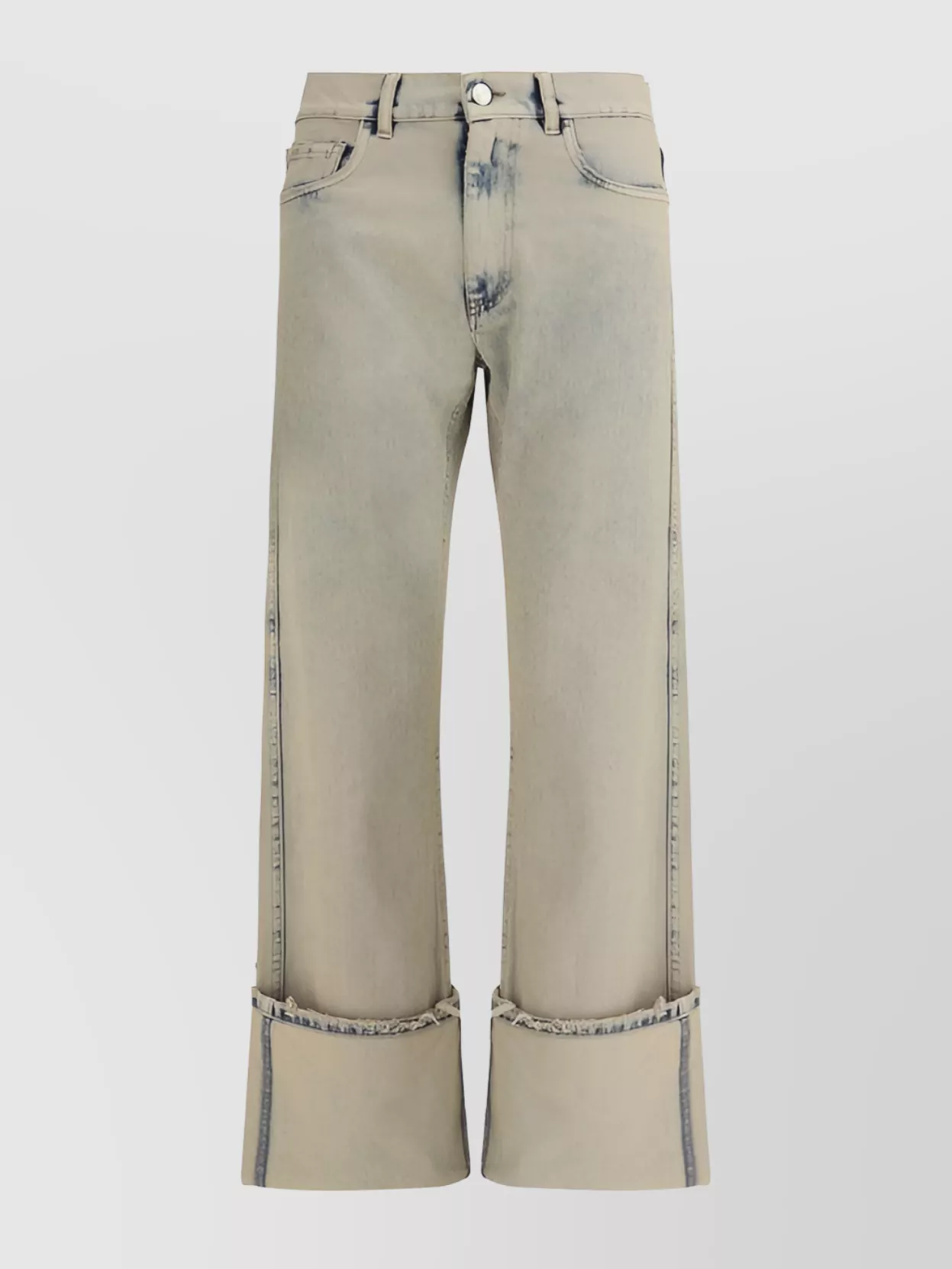 Coperni Rolled Hem Boyfriend Jeans