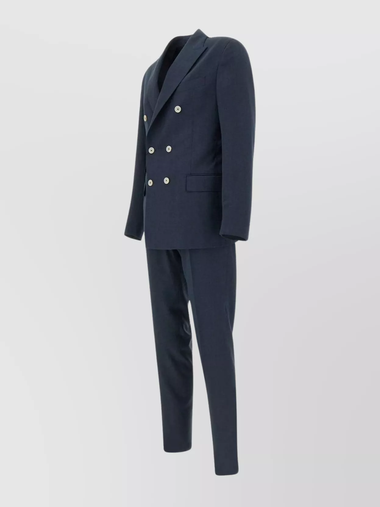 Eleventy Wool Silk Linen Tailored Suit