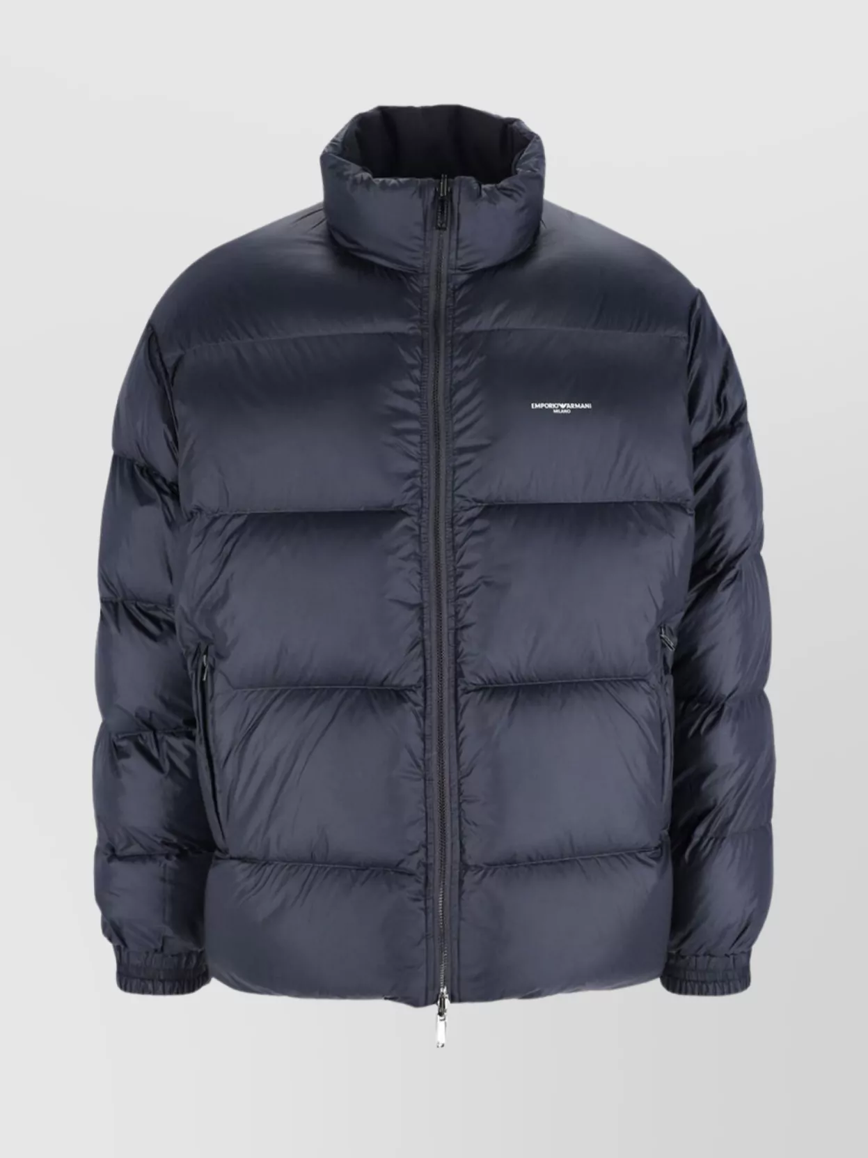 Emporio Armani Modern puffer jacket high collar