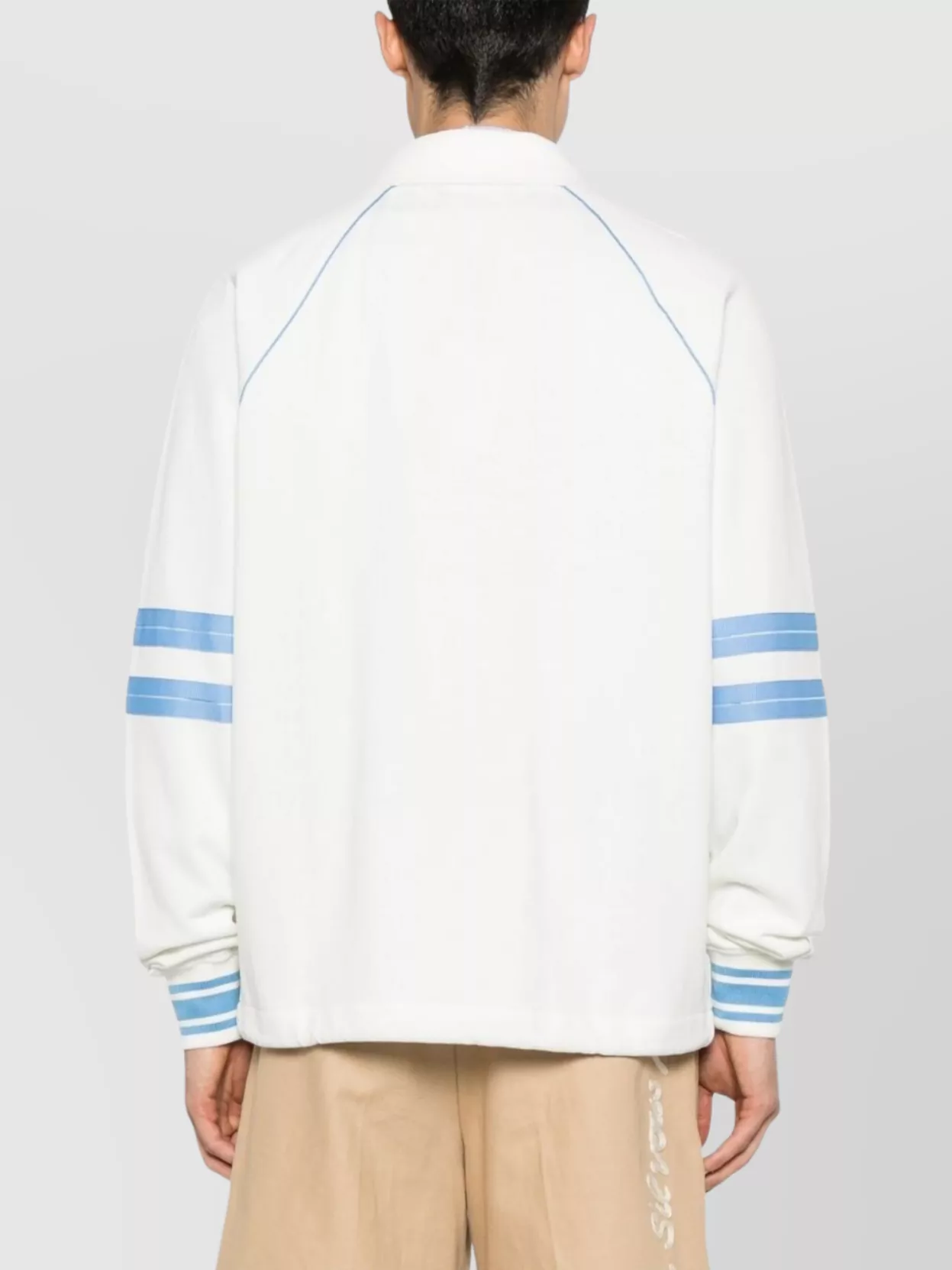 Drôle De Monsieur Logo Polo Shirt Featuring Drawstring Hem