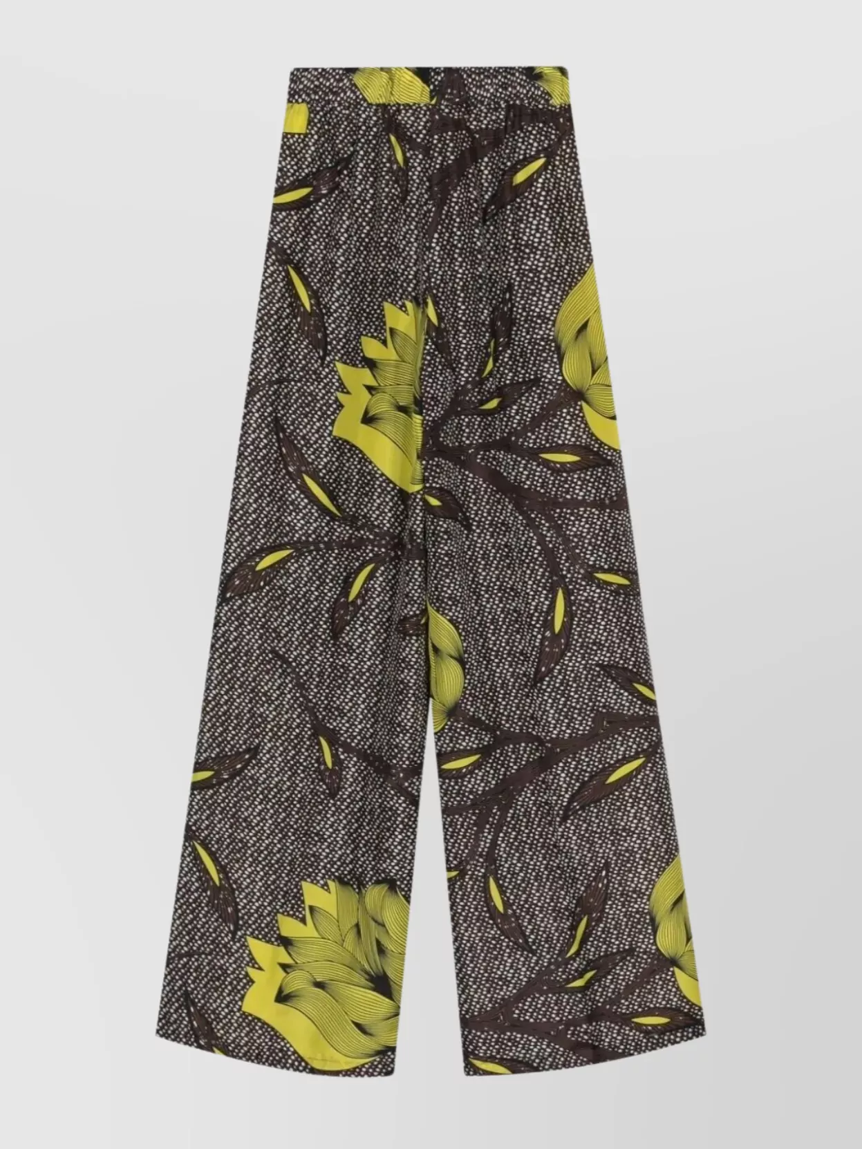 P.a.r.o.s.h Floral Print Wide-leg Trousers And Panels In Multi