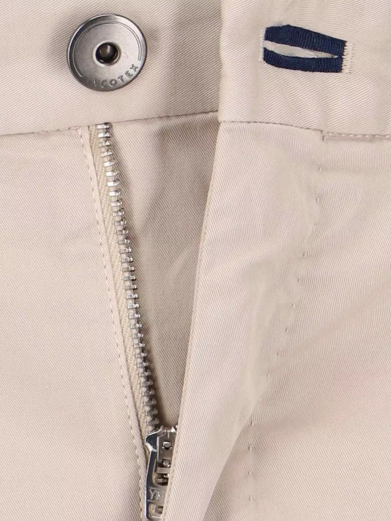 Incotex Straight Trousers With Button Detail And Pockets