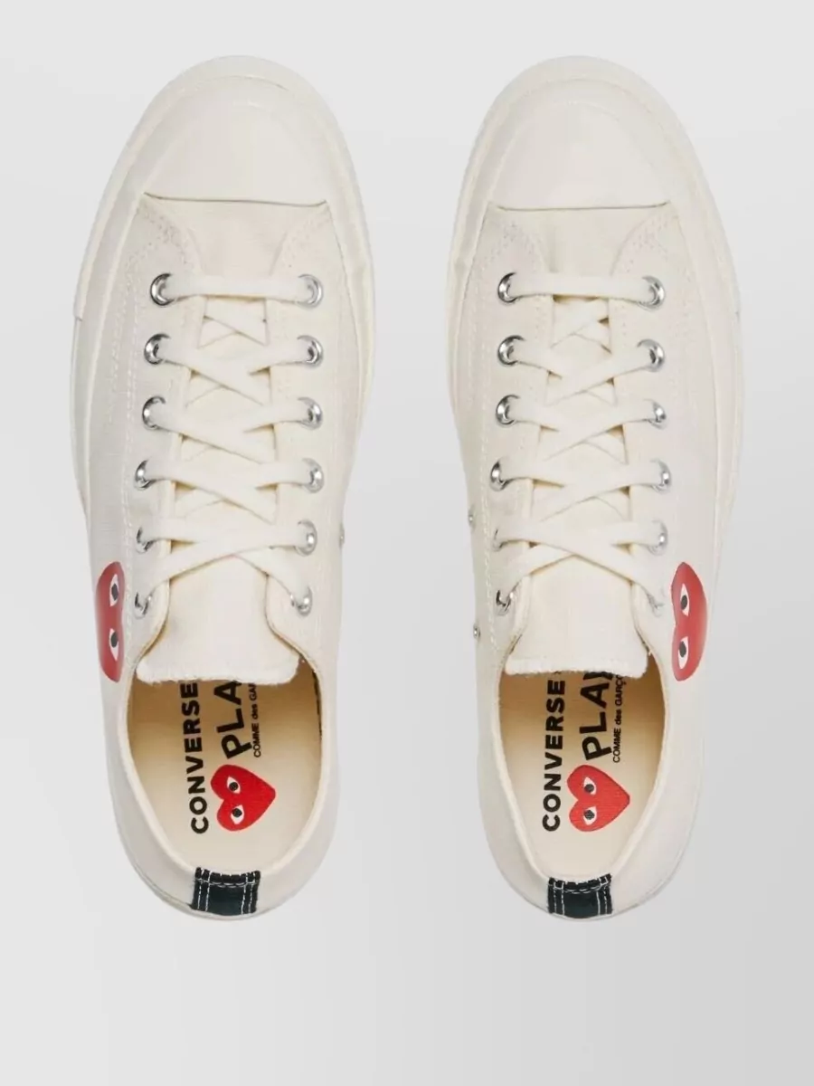 Comme Des Garçons Play Heart Detail Low Top Sneakers
