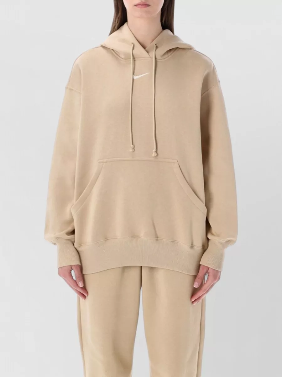 Nike ribbed oversized hoodie