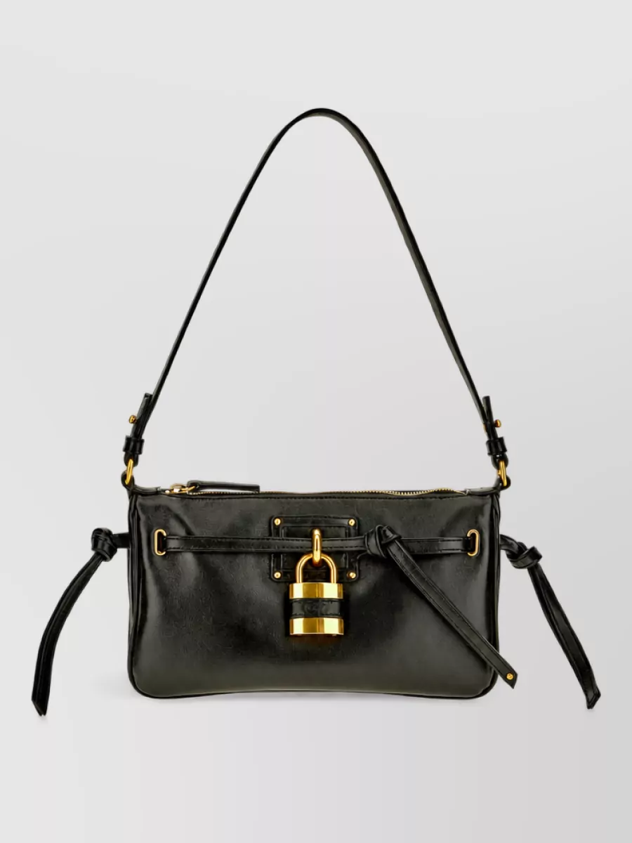 Chloé alphabet leather clutch bag