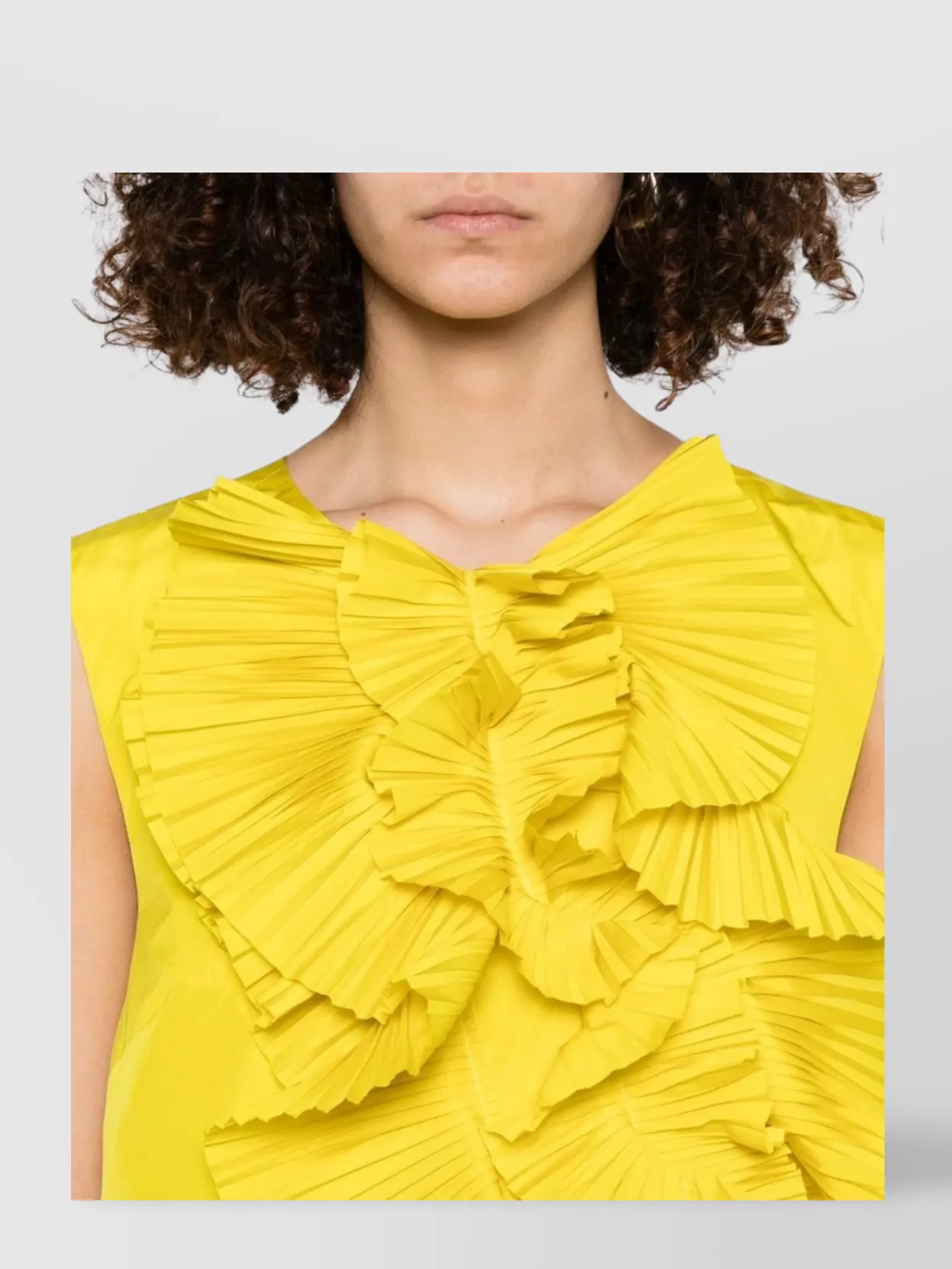 Parosh Mini Dress With Ruffle Detail And Pockets