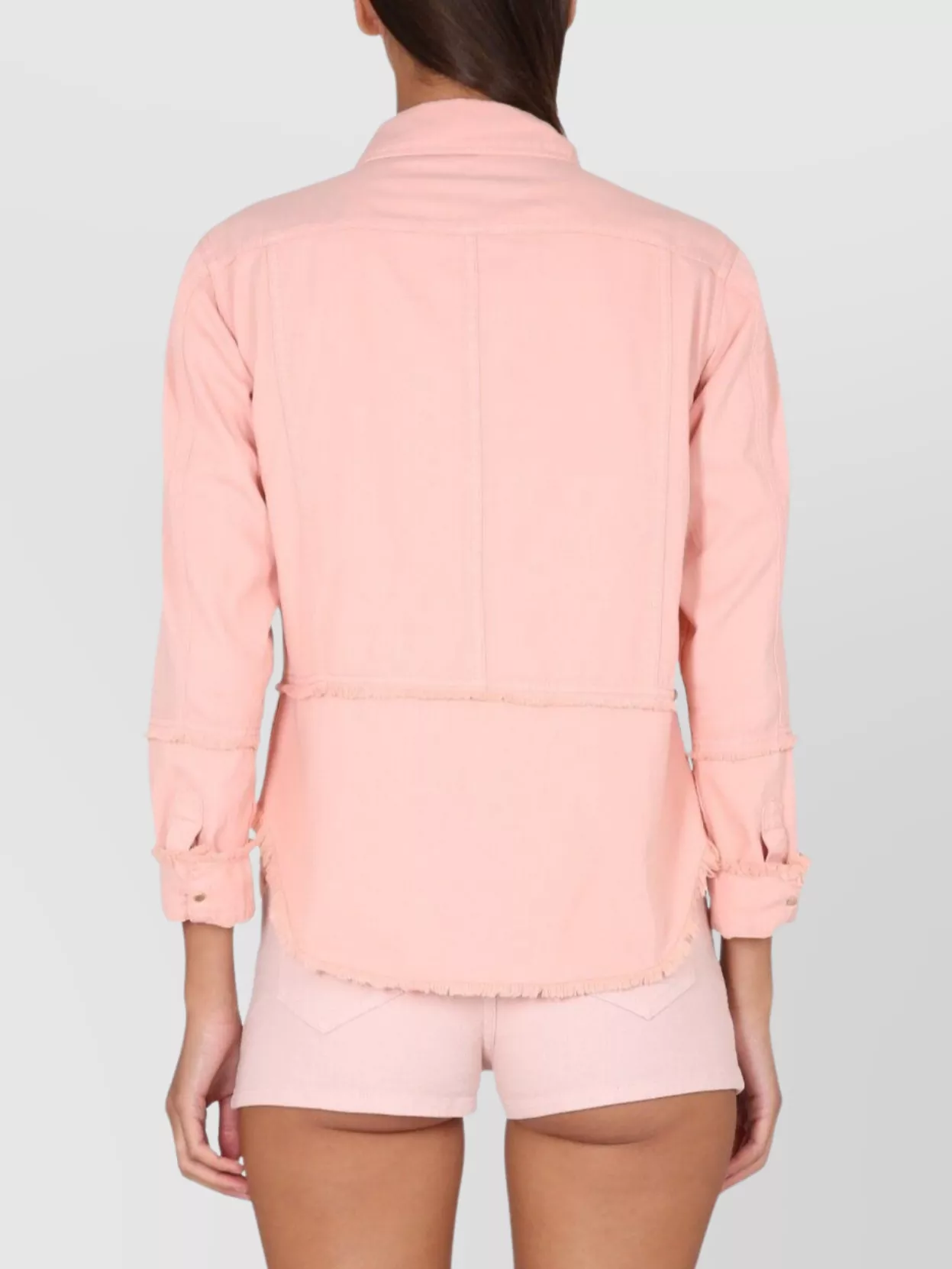 TOM FORD COTTON DENIM SHIRT CHEST POCKETS