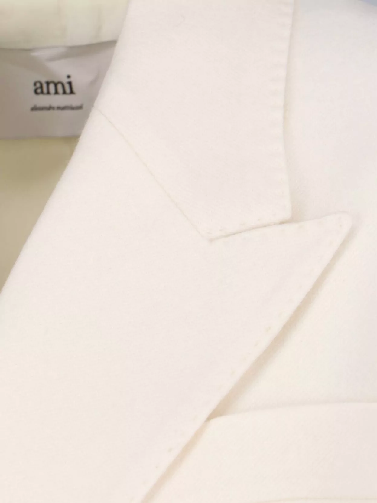 Ami Paris Double-Breasted Blazer Flap Pockets