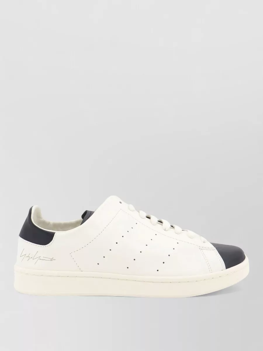 Y-3 Leather Low-Top Sneakers