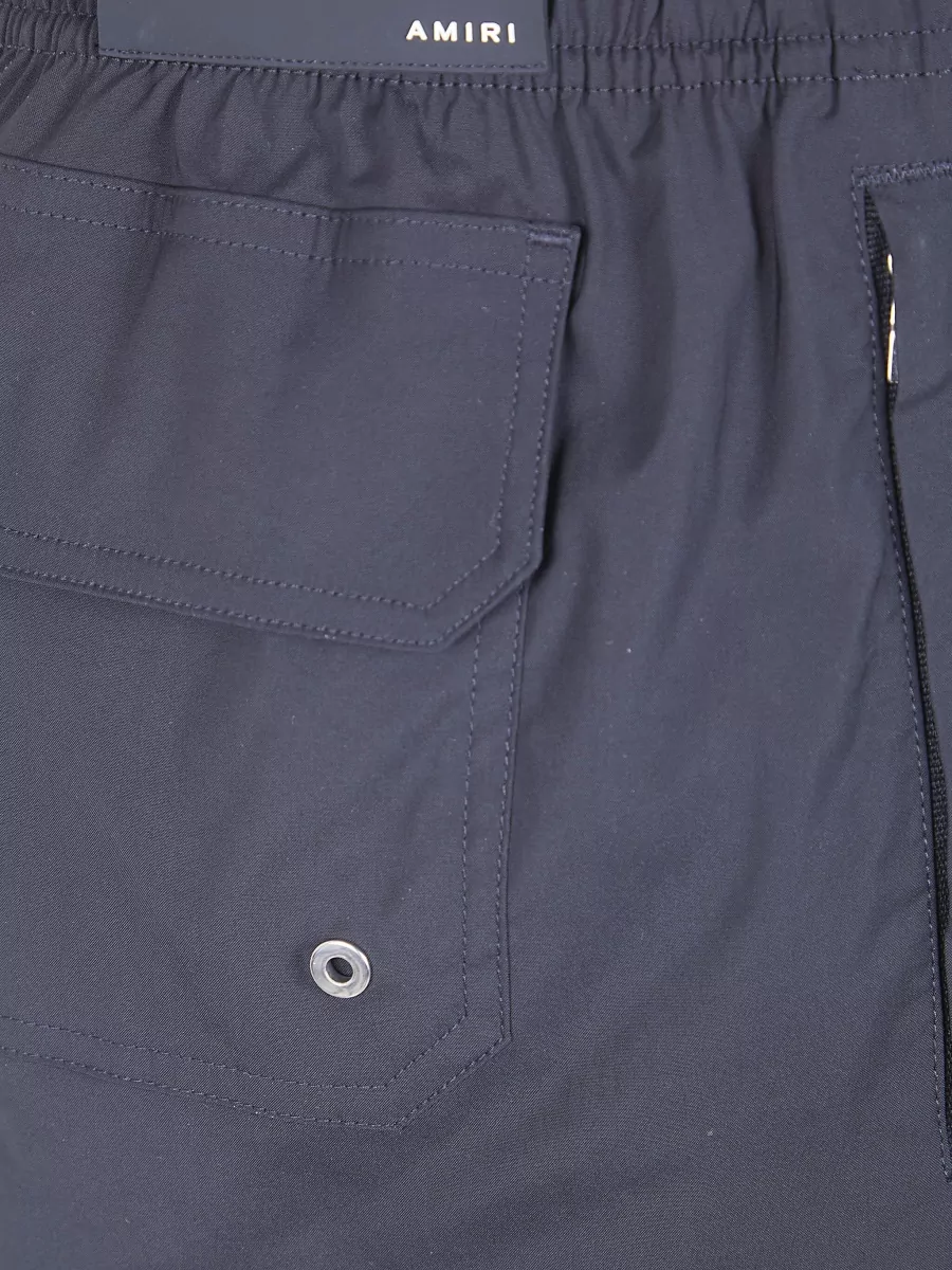 Amiri Logo-Print Swim Shorts
