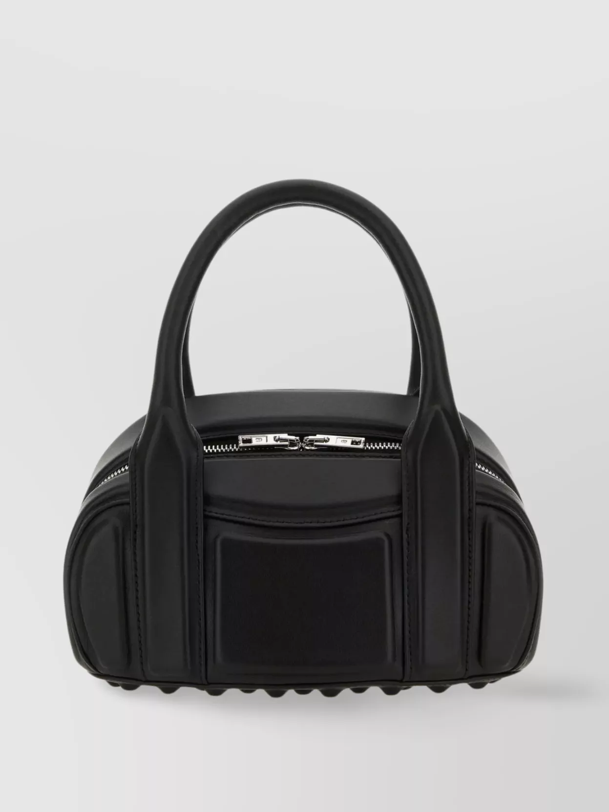 Shop Alexander Wang Nappa Leather Roc Small Bag In Black