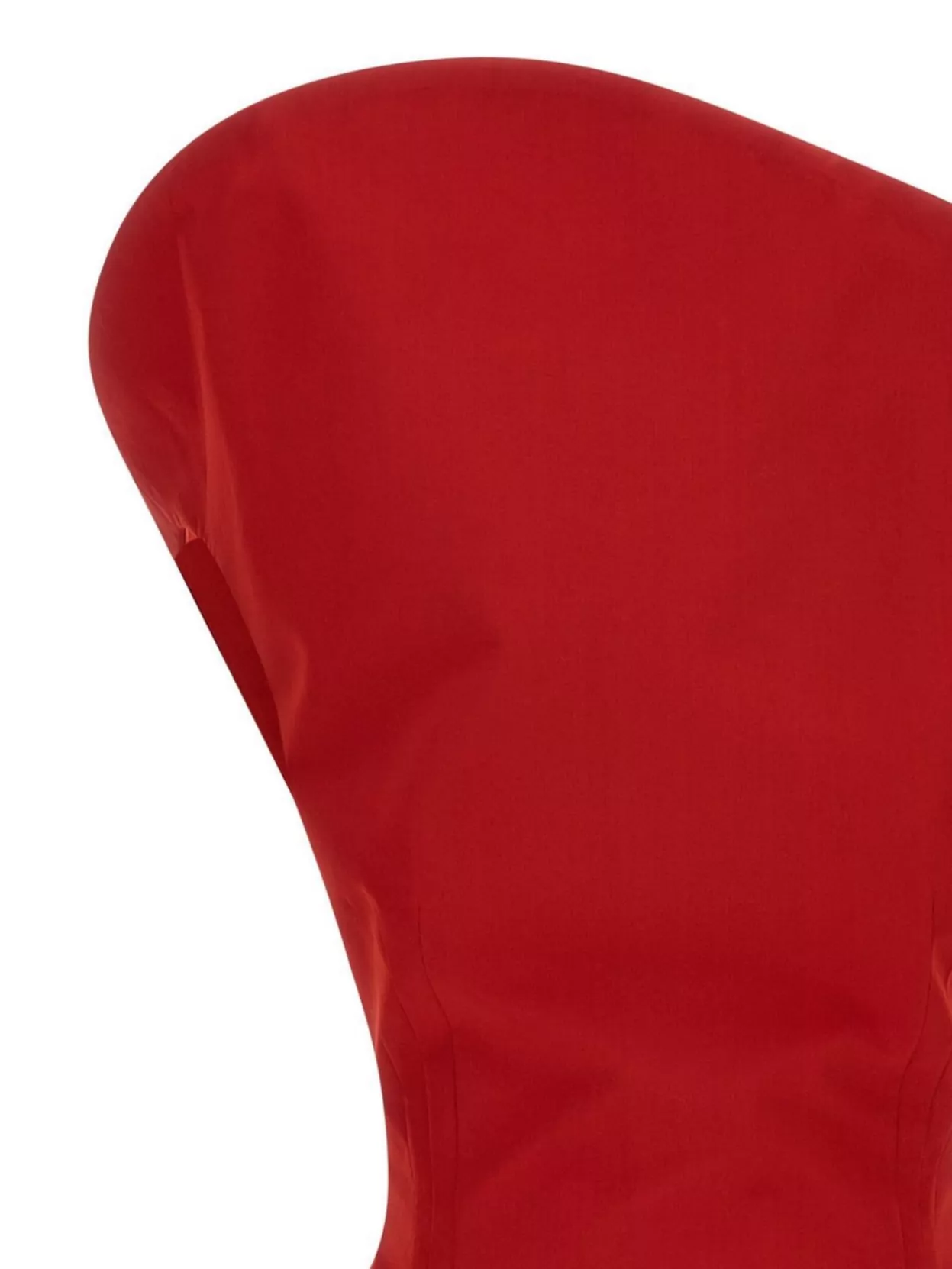 Magda Butrym Asymmetric Neckline Fitted Silhouette Dress