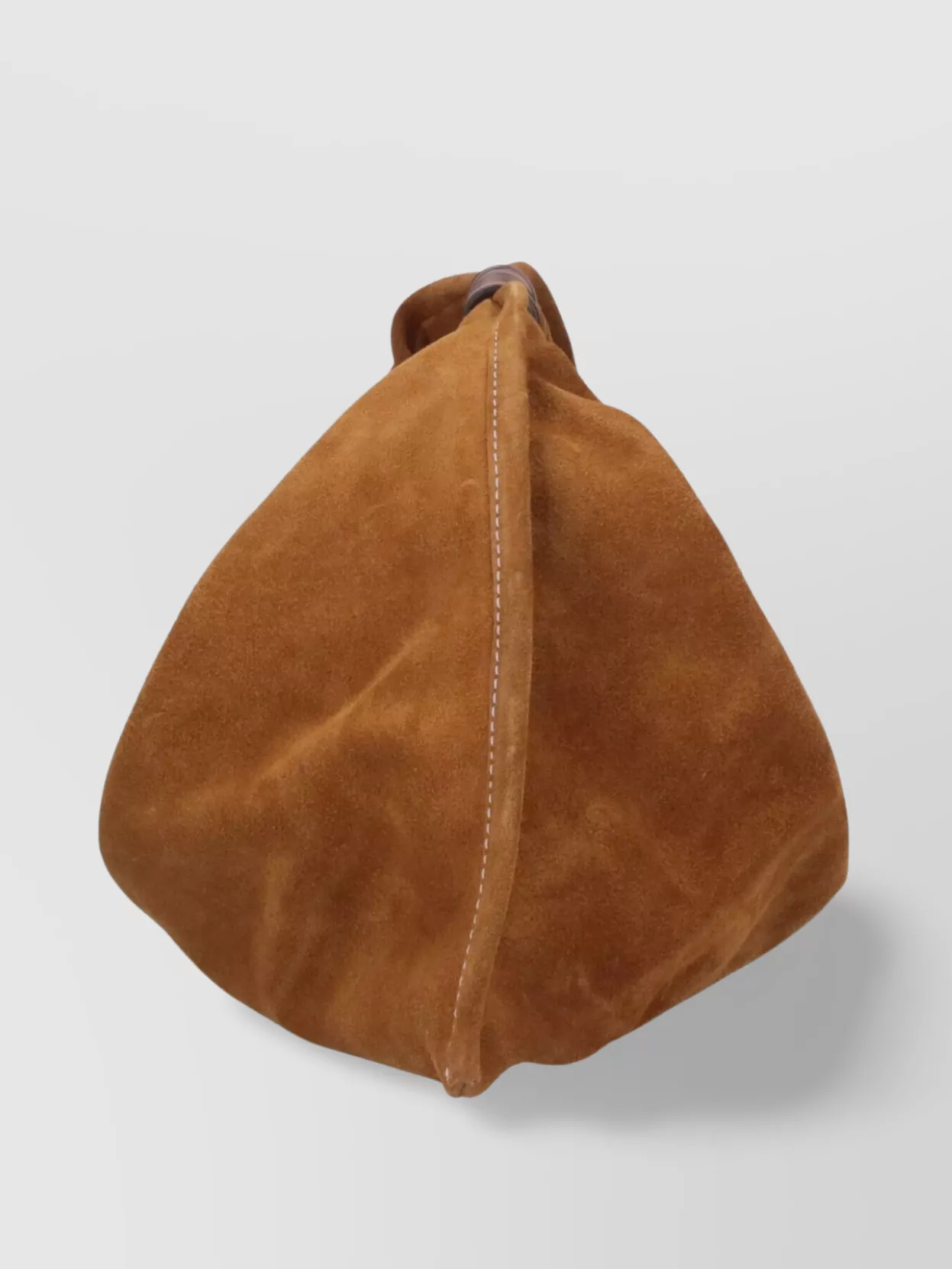 Staud Suede Top Handle Shoulder Bag