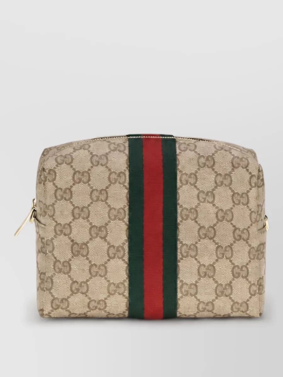 Gucci Na Fabric Clutch Bag