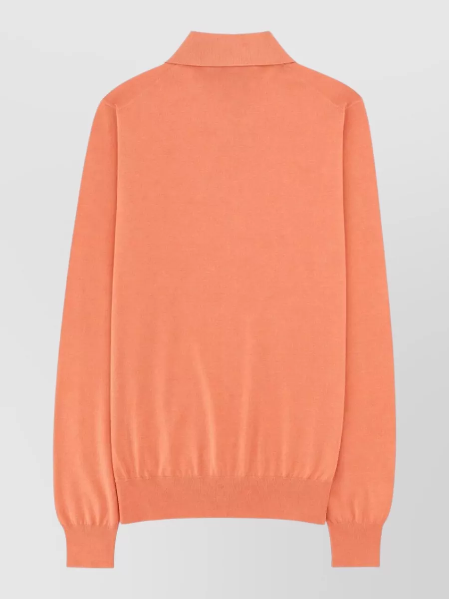 Brunello Cucinelli Cotton Knit Polo Shirt