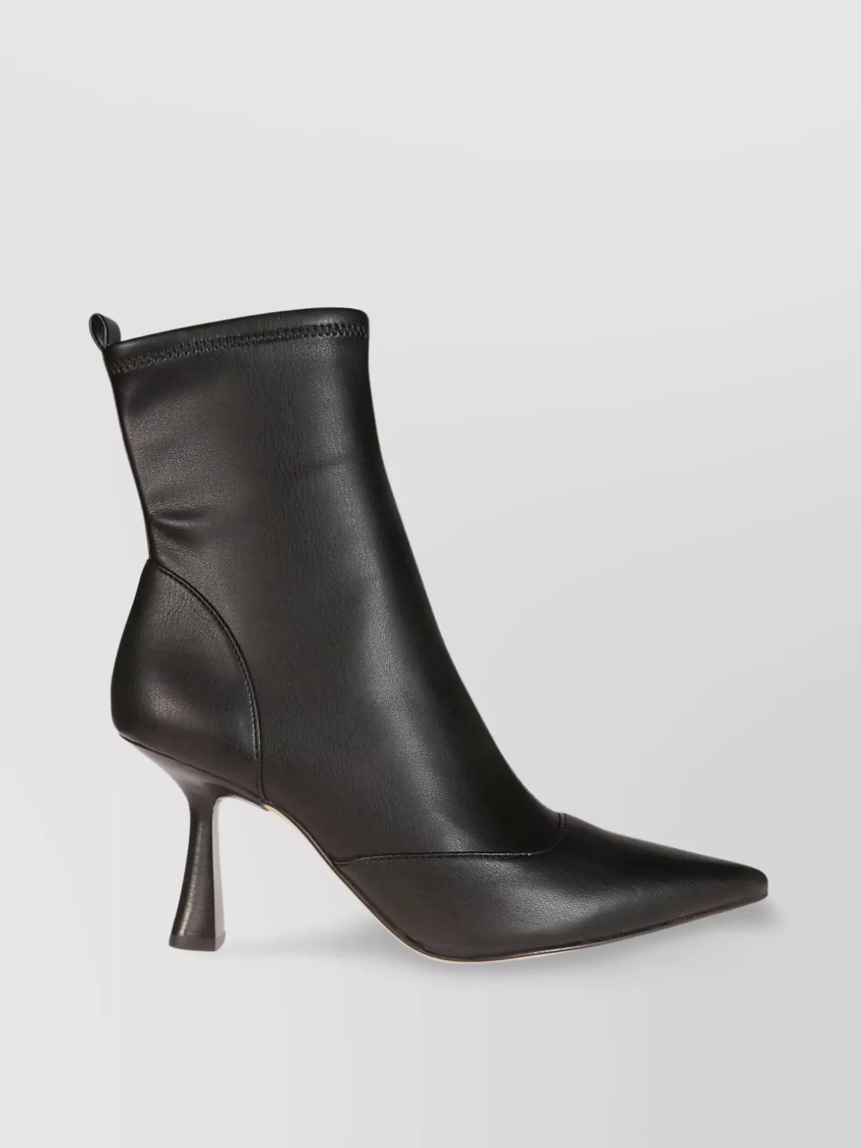 Shop Michael Kors Refined Leather Ankle Boot