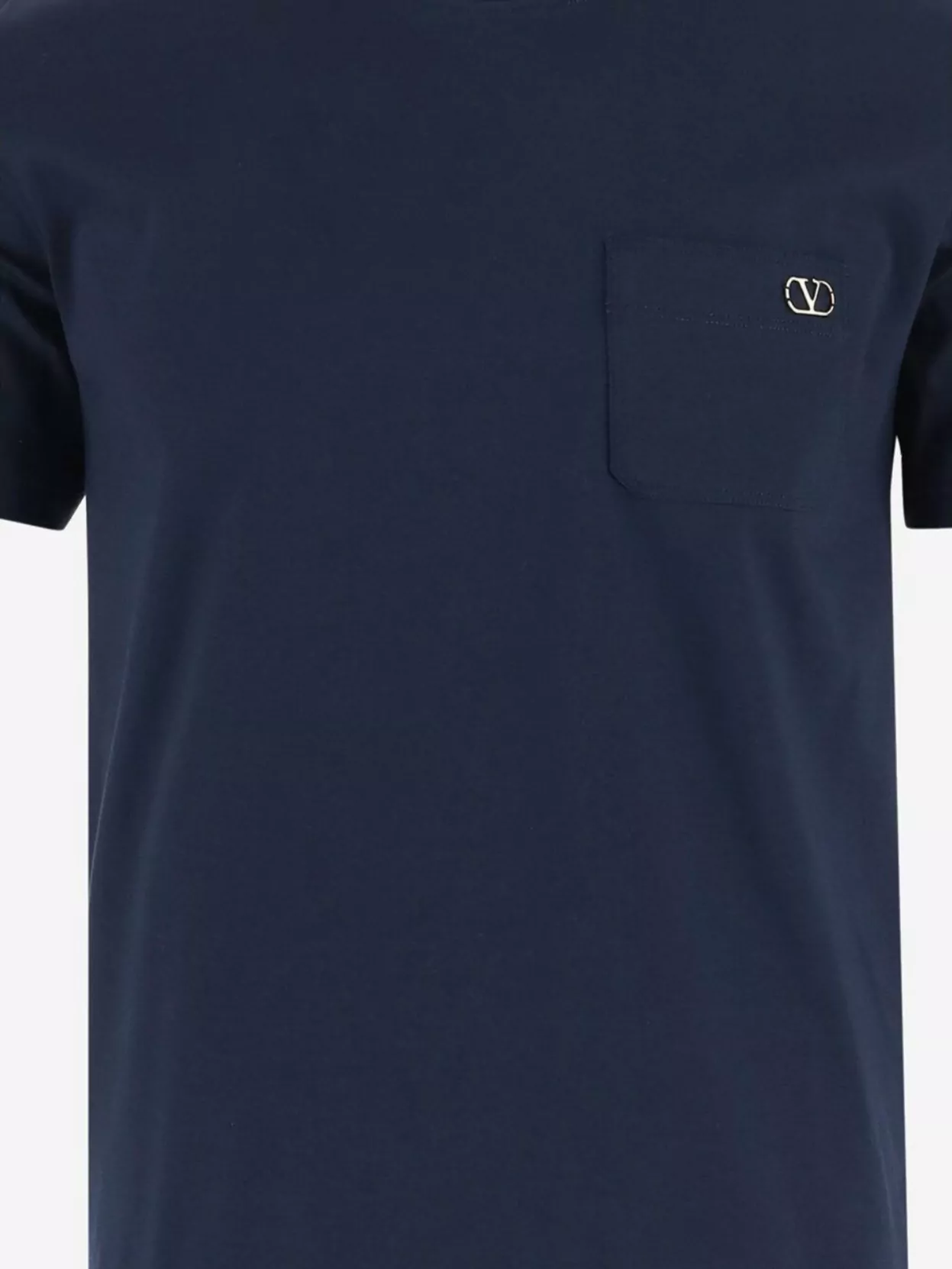 Valentino Garavani Logo T-Shirt With Pocket And Round Neck