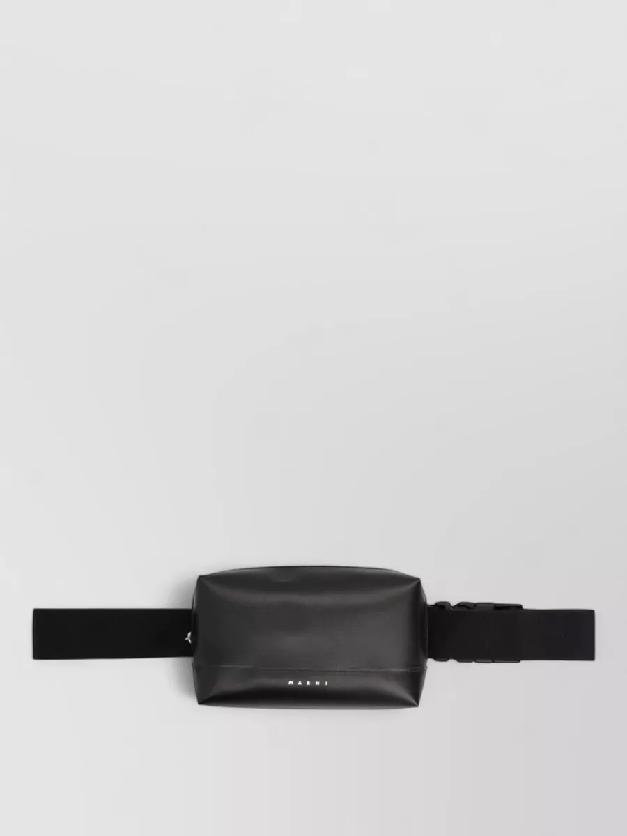 Marni Polyester belt bag — The Givenchy black belt bag is minimal and quietly luxe, tying in with the black logo hits while keeping the silhouette clean and hands-free for an urban off-duty feel.