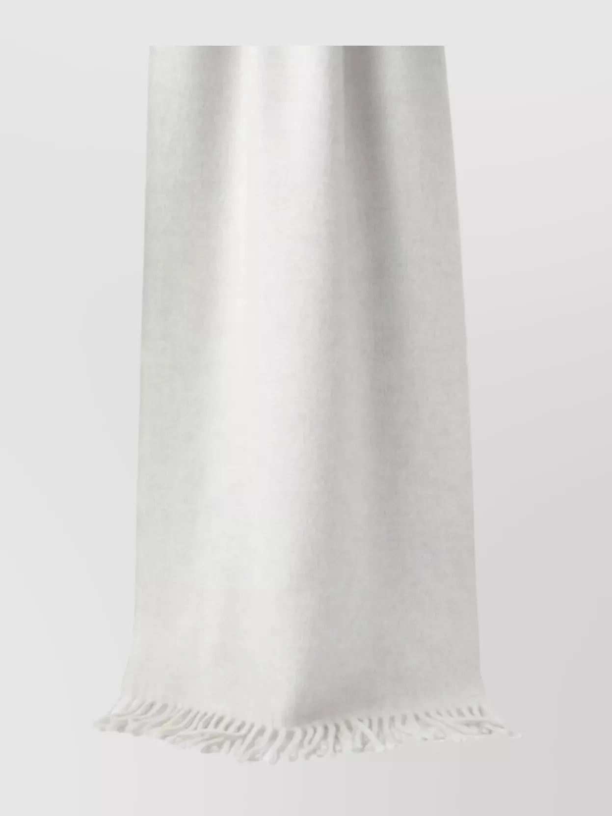 Brunello Cucinelli Fringed Cashmere Scarf Soft Texture