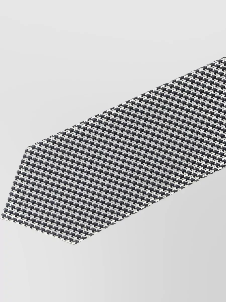 Tom Ford Slim Tie Featuring Tonal Star Pattern