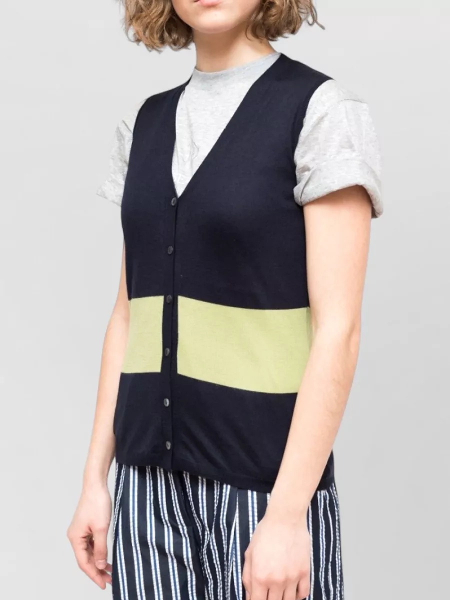 La Rose Ribbed Knitted Cardigan